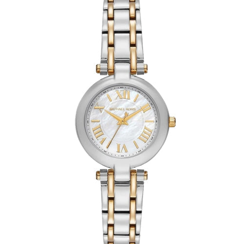 Michael Kors Laney White Mother-Of-Pearl Dial Women 30mm MK4895