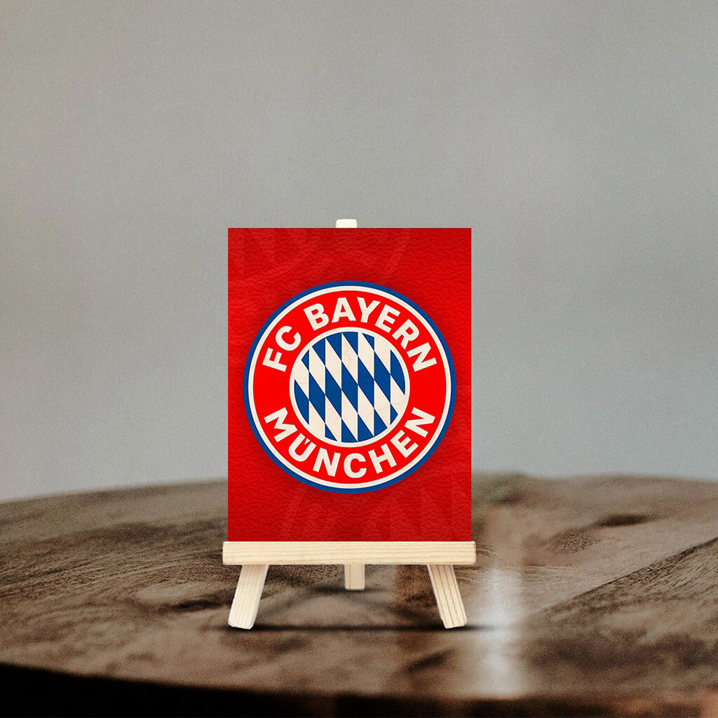 Bigsmall_cc FC Bayern Munich Pine Easel Stand - view 5