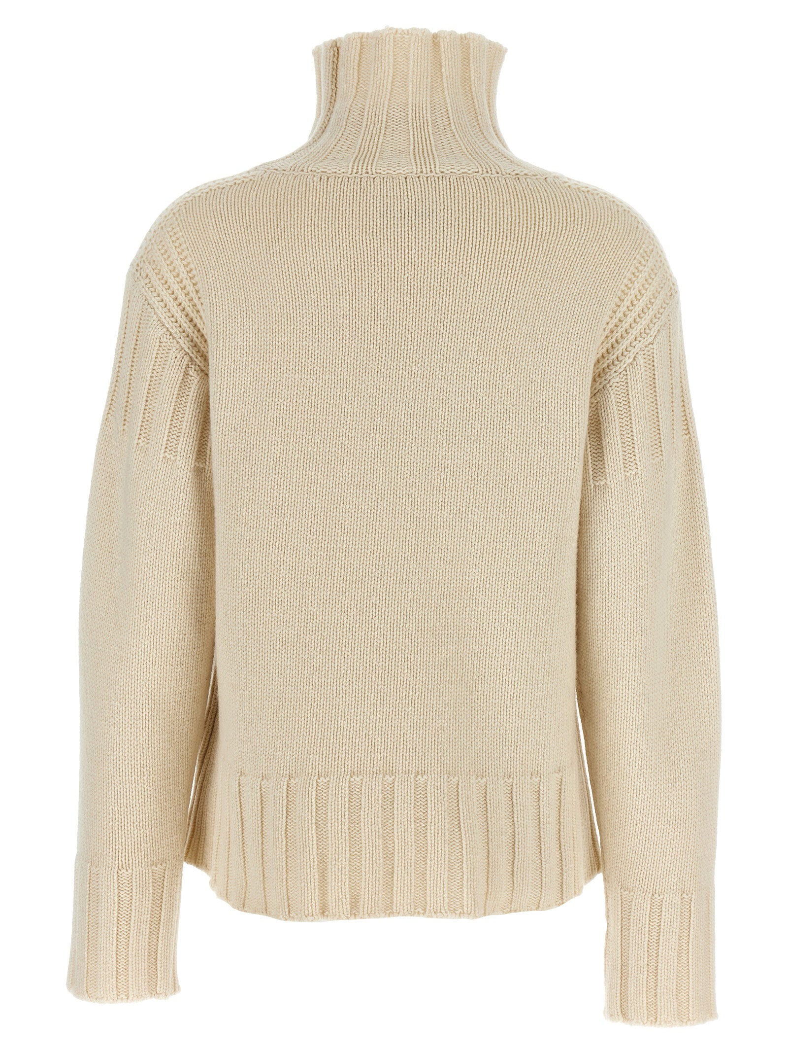 Jil Sander Ribbed Detail Sweater – 100% cashmere - view 2