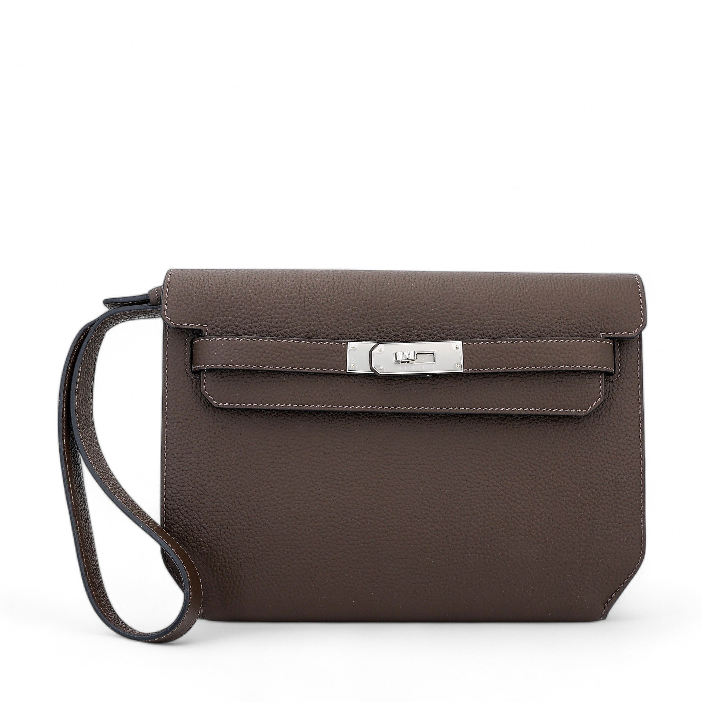 Cop Underdog HERMÈS Kelly depeches 25 Ecorce (4C) Togo Palladium hardware
