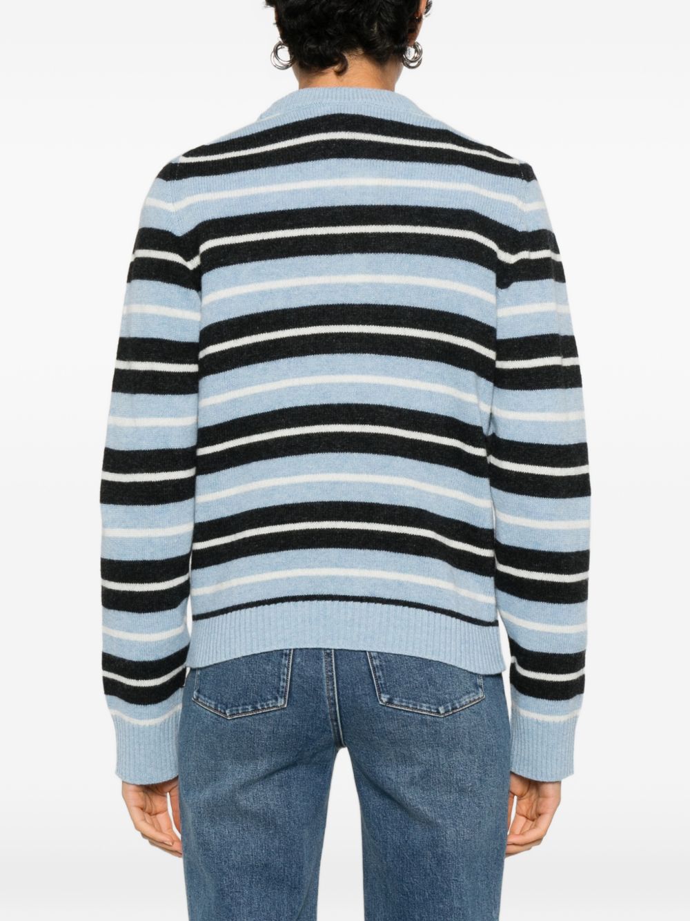 Ganni Wool crewneck sweater - view 4