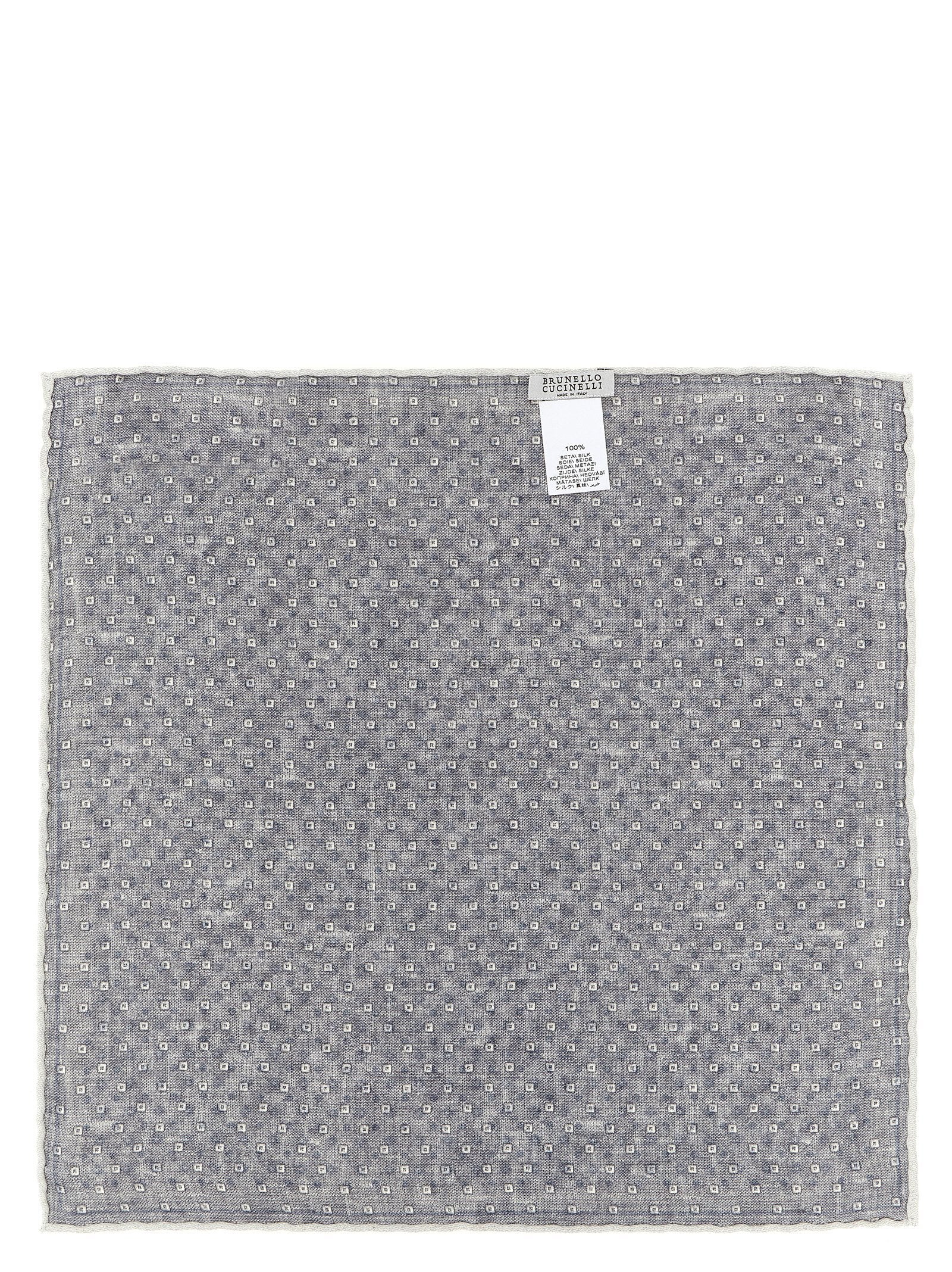 Brunello Cucinelli Double Face Silk Pocket Clutch Bag - view 2