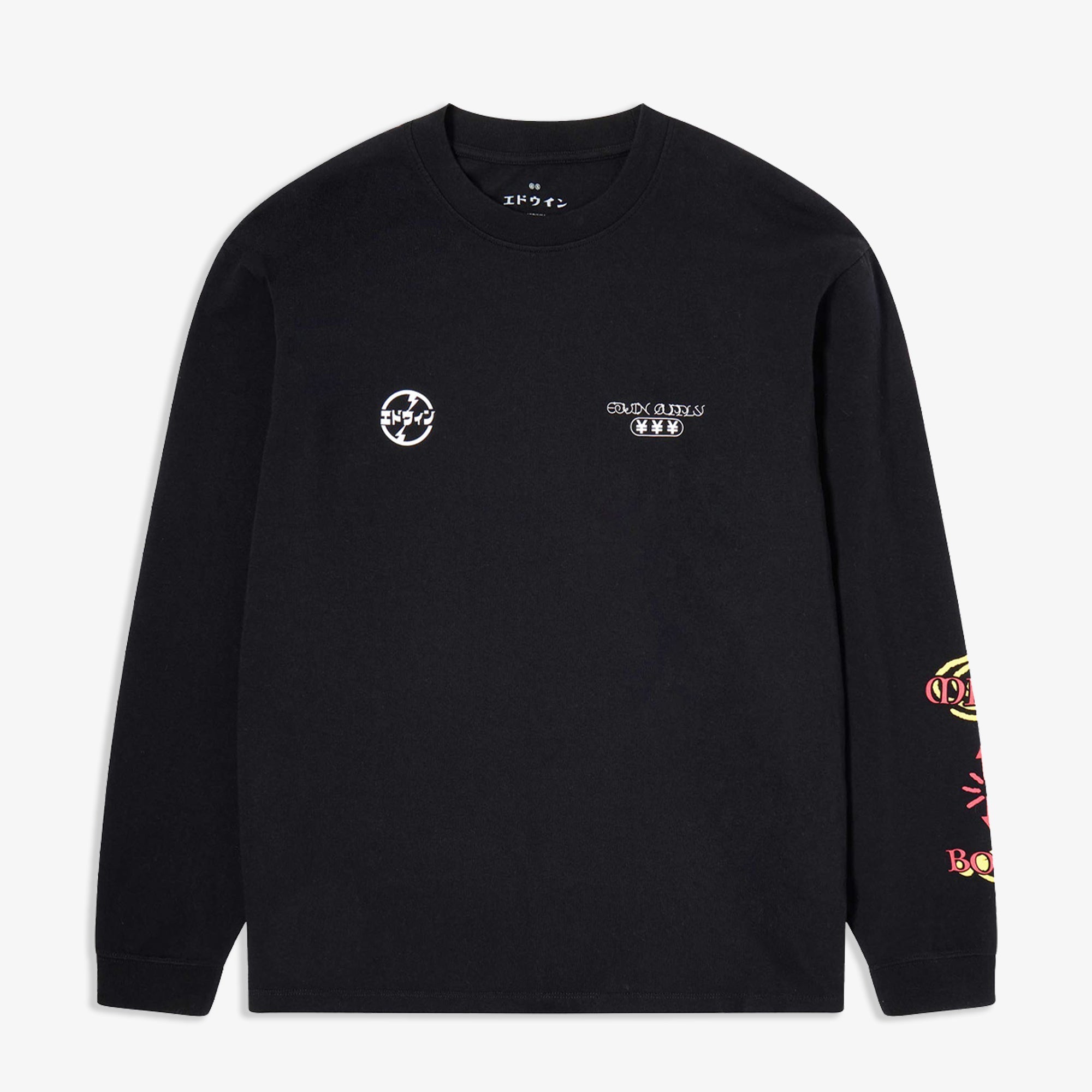 Edwin | Pachinko T-shirt Ls { Black