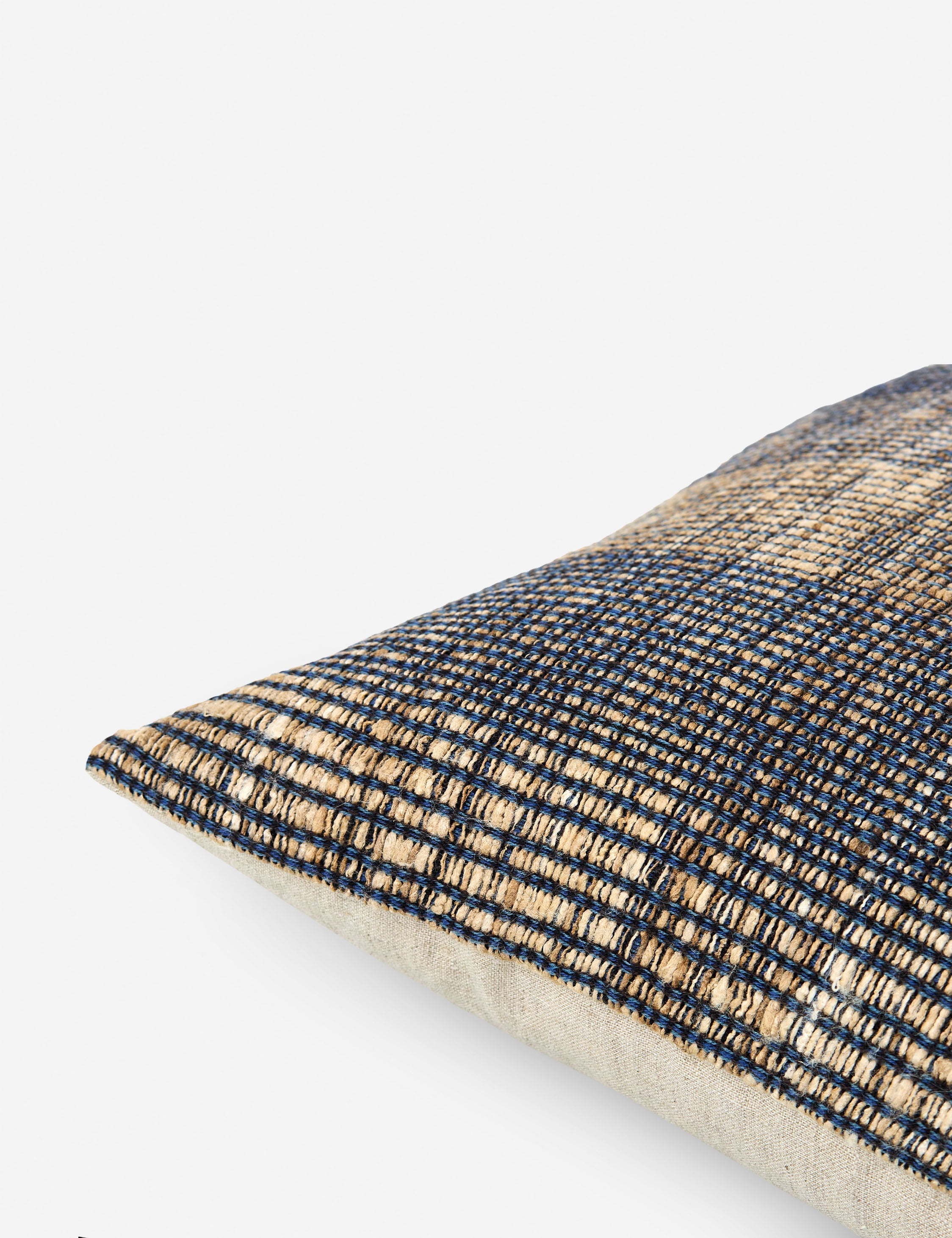 Lulu and Georgia Gustavo Pillow – Midnight and Charcoal - view 2