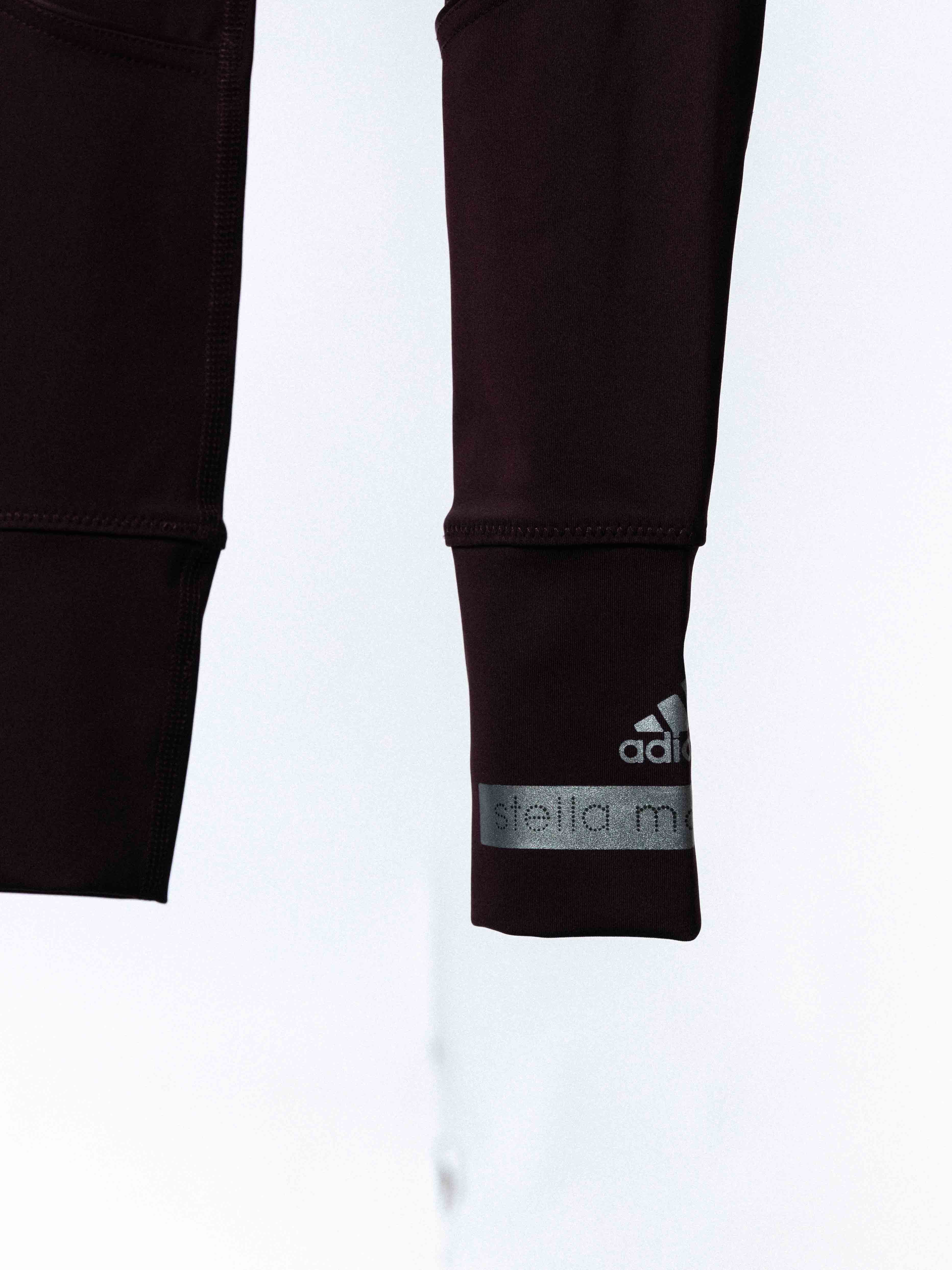 Adidas by Stella McCartney Red The Performance Fold Over Leggings - view 2