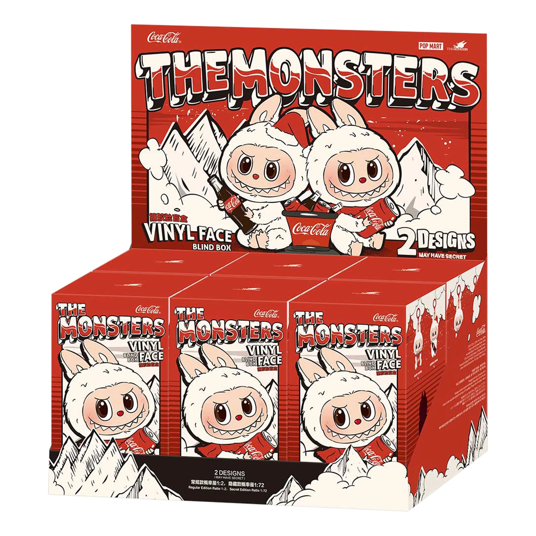 Pop Mart Labubu The Monsters Coca Cola Vinyl Face Blind Box (Single) - view 2