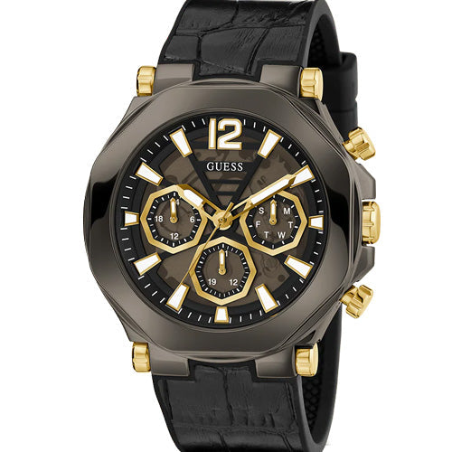 Guess Edge Black Dial Men 46mm GW0492G1 - view 2