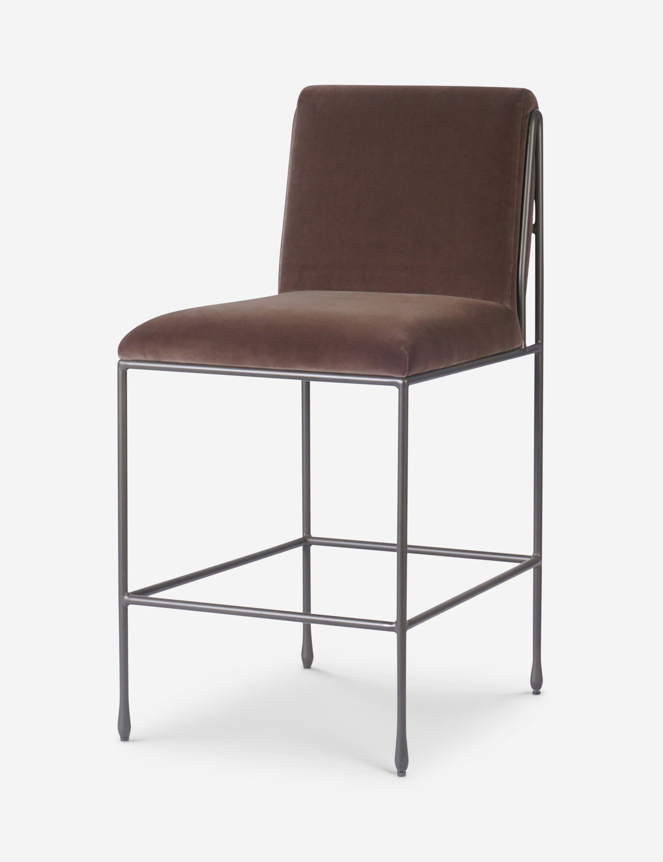 Lulu and Georgia Lalaine Counter Stool – Brown - view 2