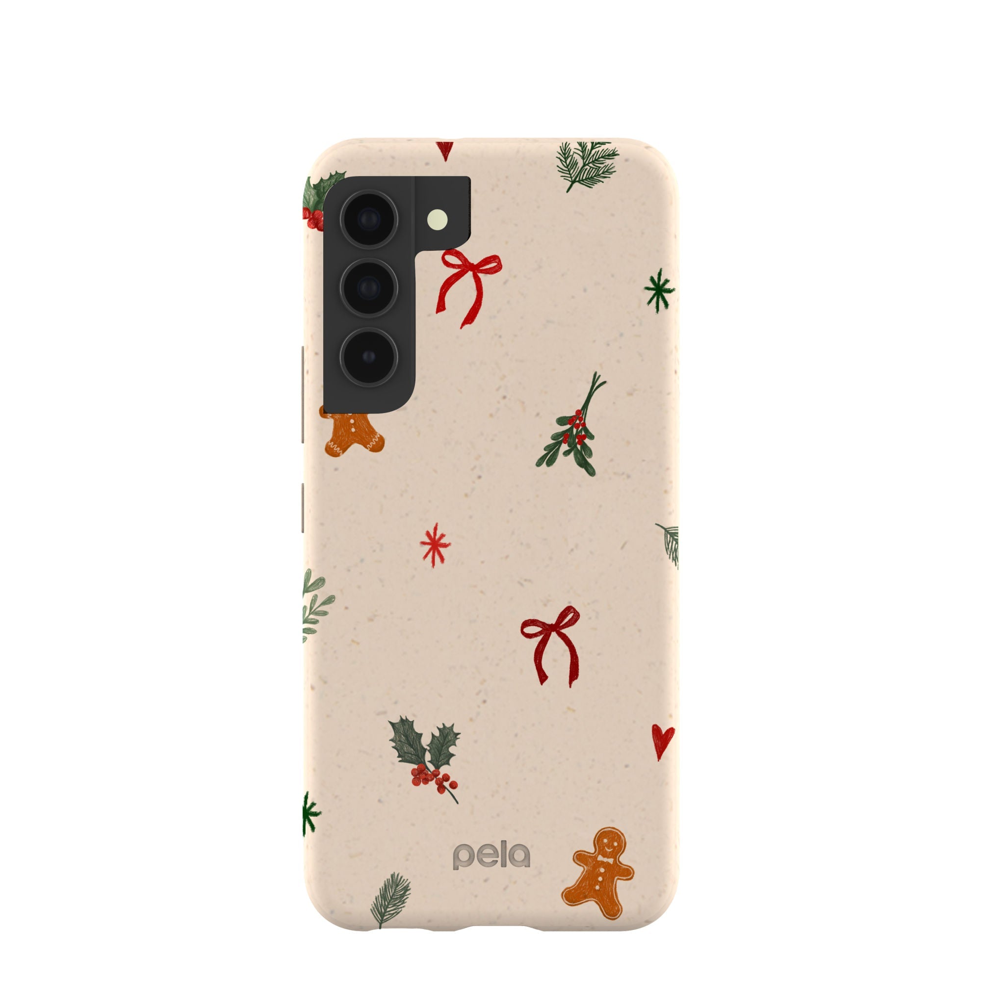 Pela Case Seashell Be Merry Samsung Galaxy S22 Case