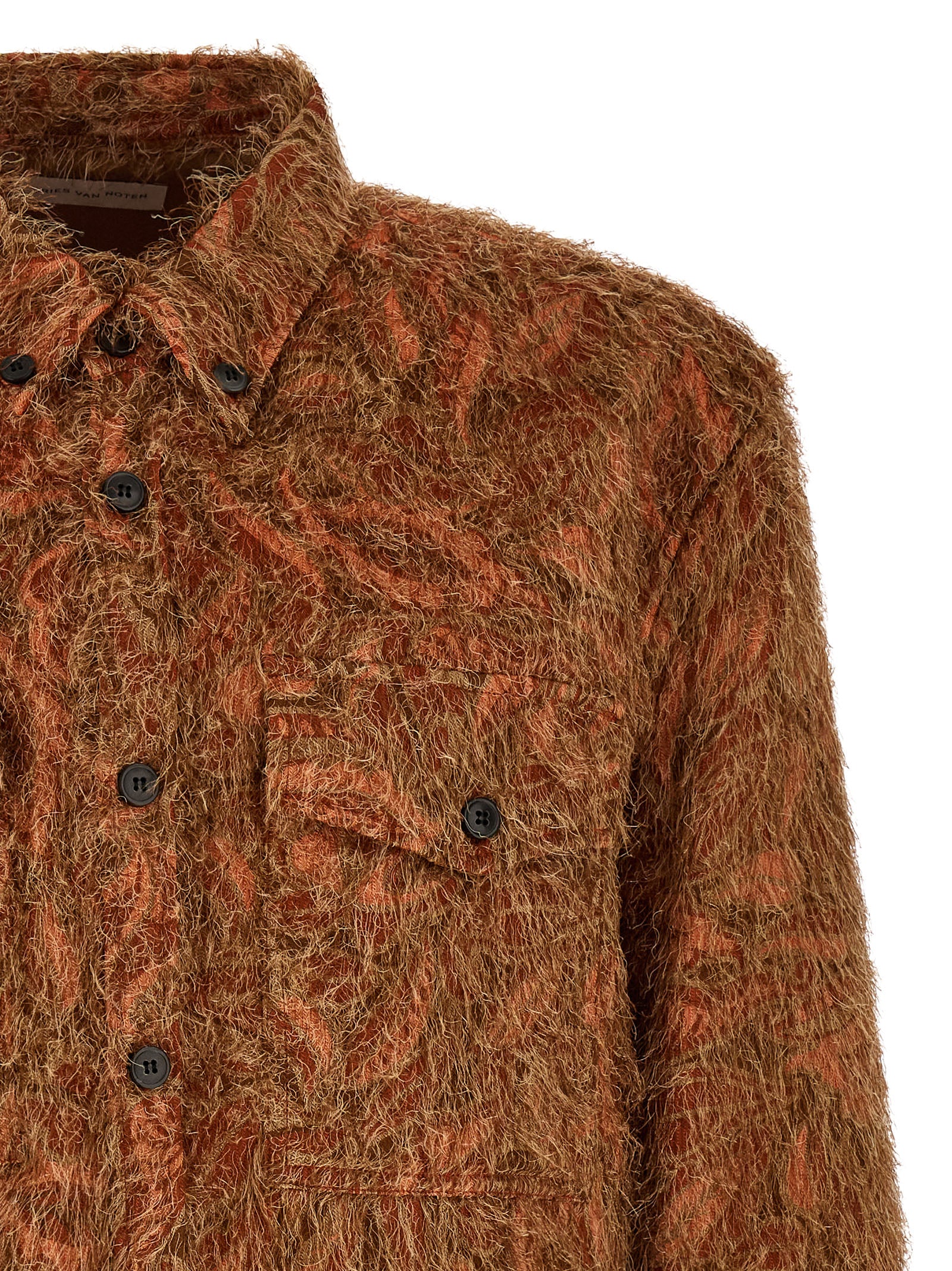 Dries Van Noten Shaggy Fringed Shirt - view 3