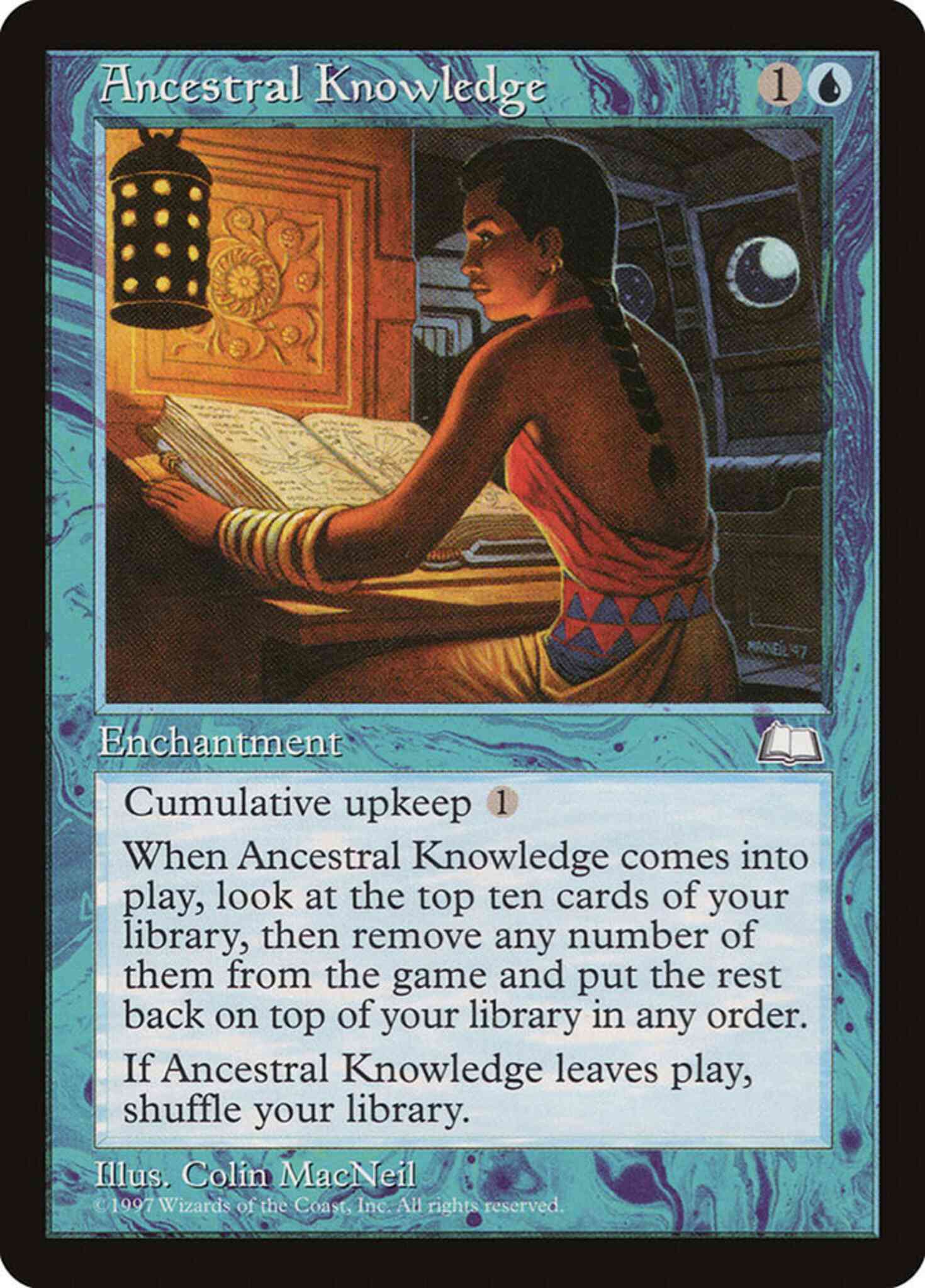 Ancestral knowledge 32 – Magic Ancestral Knowledge [32] [Weatherlight] [Non-Foil]