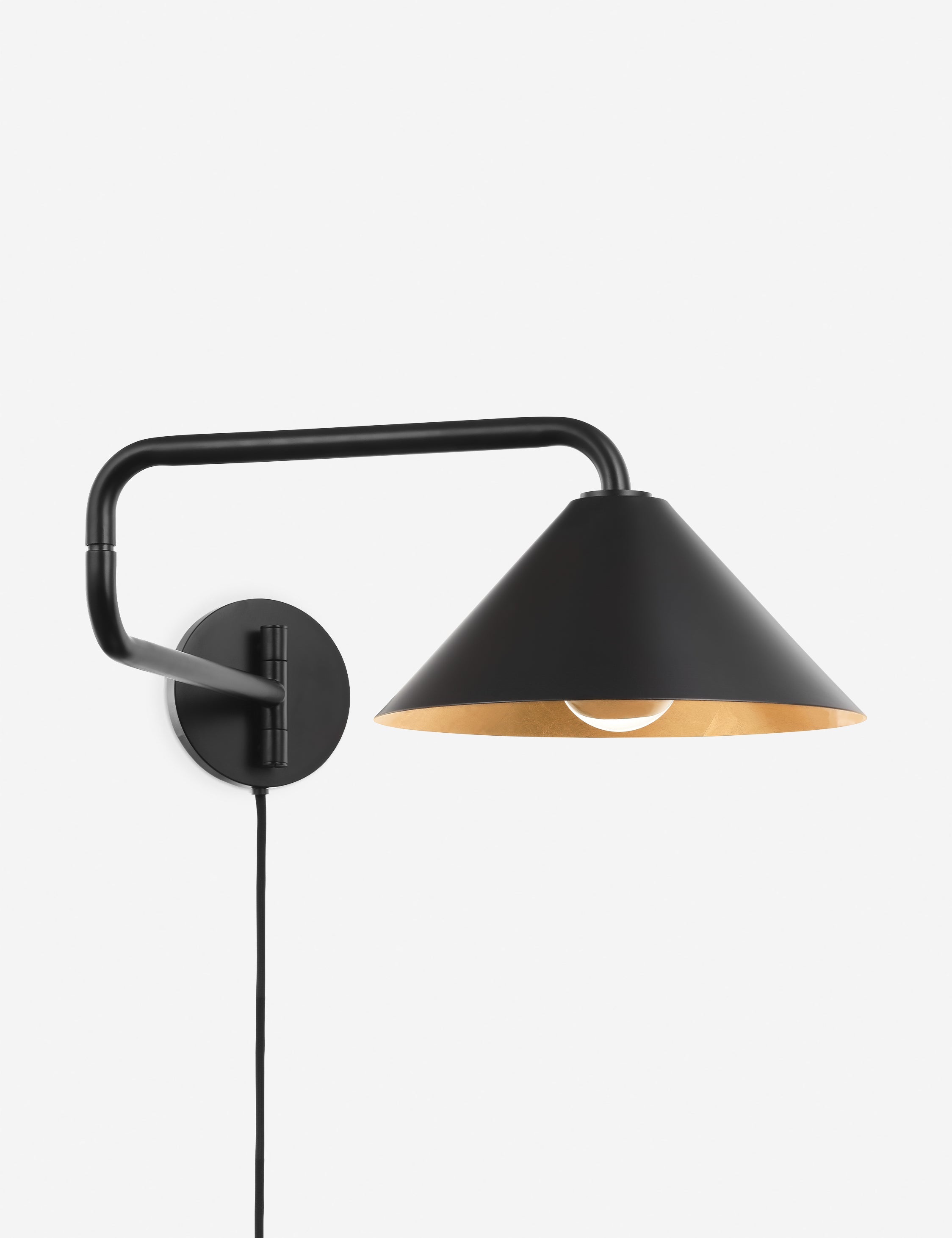 Lulu and Georgia Alexander Plug-In Sconce – Black
