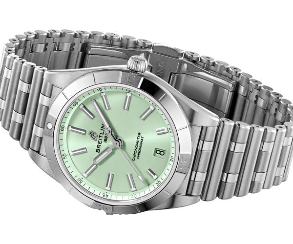 Breitling Chronomat Automatic Green Dial Men 36mm - view 3