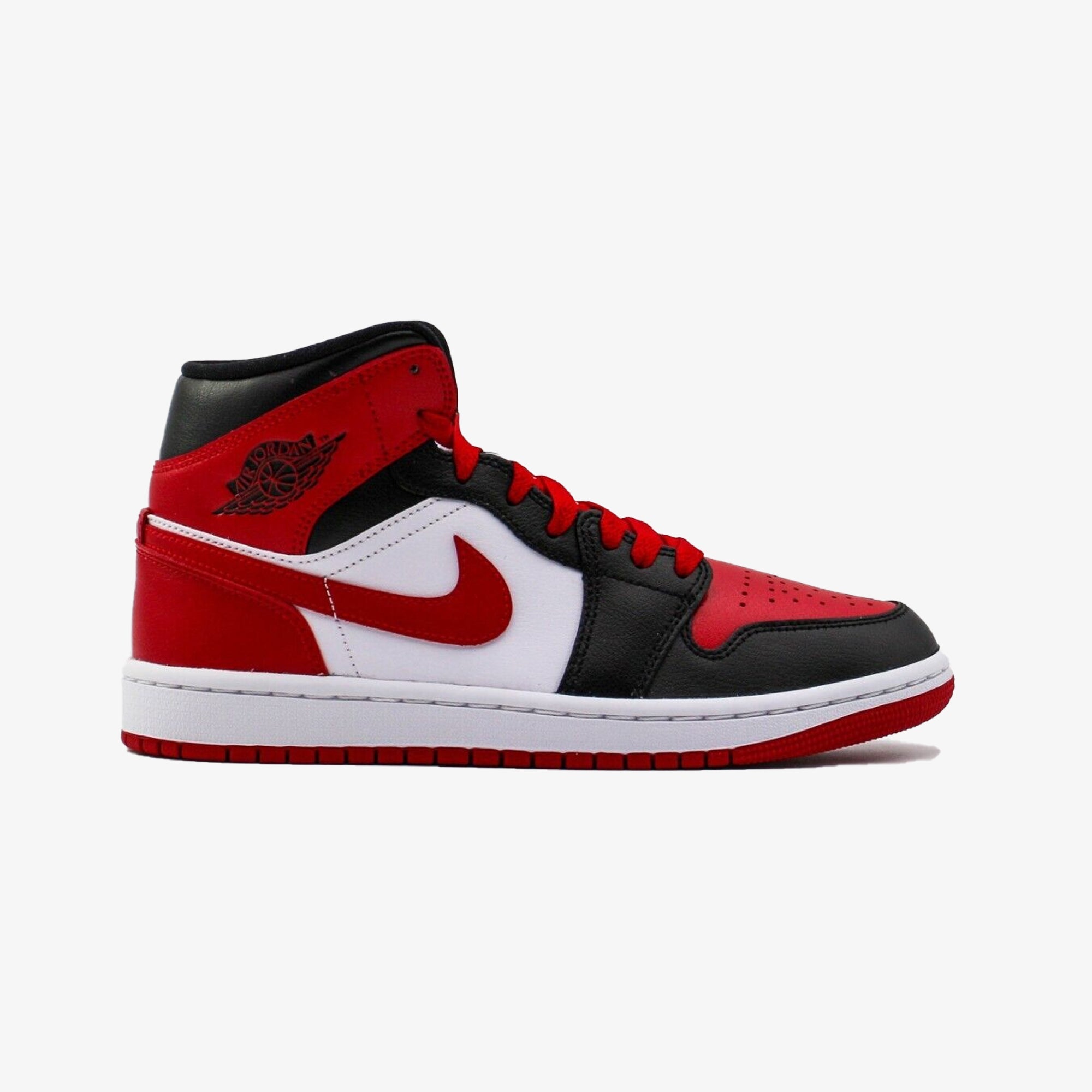 1 mid black – Jordan | AIR JORDAN 1 MID { BLACK/GYM RED-WHITE