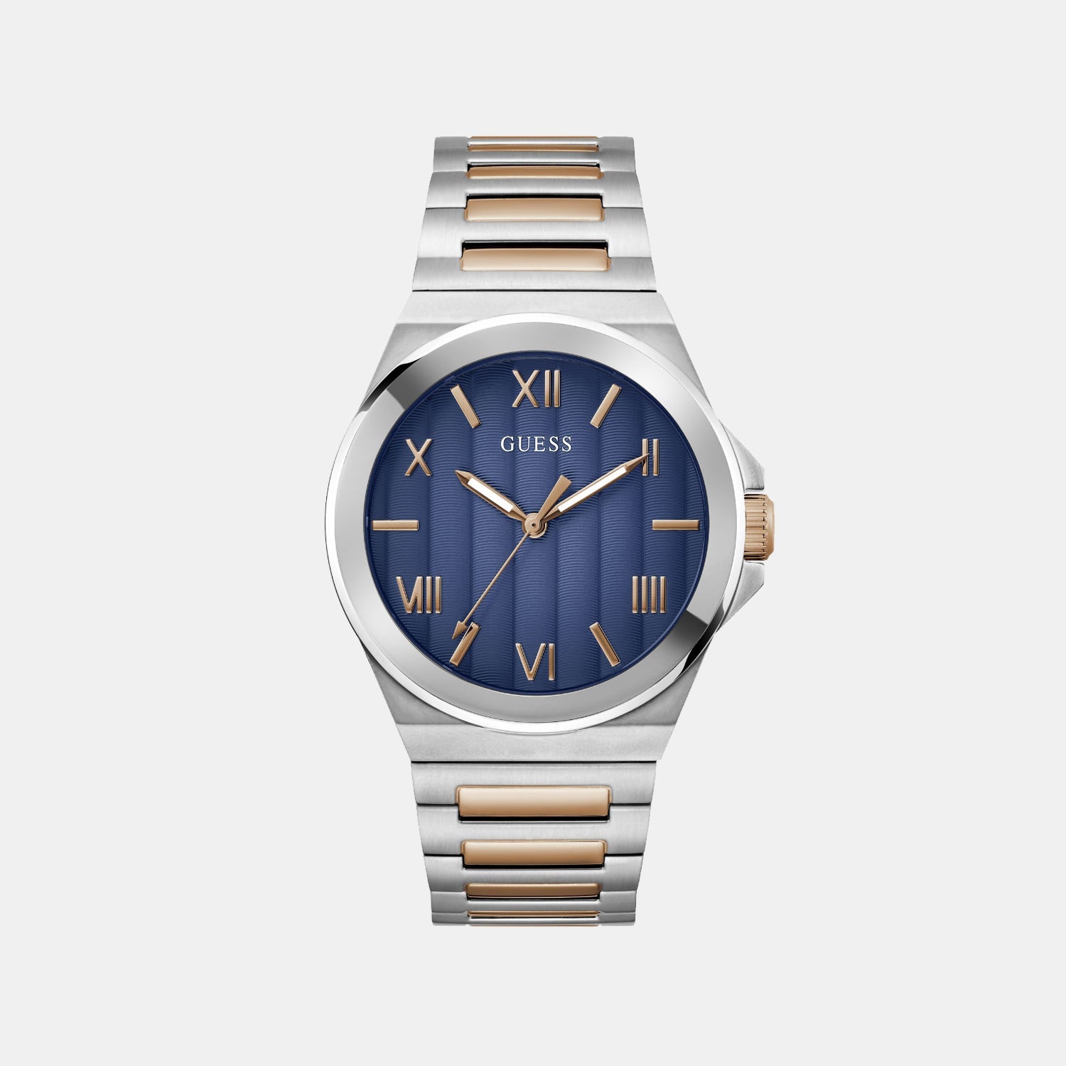 Guess Dress Men Quartz Blue Dial Analog Stainless Steel Watch GW0789G4
