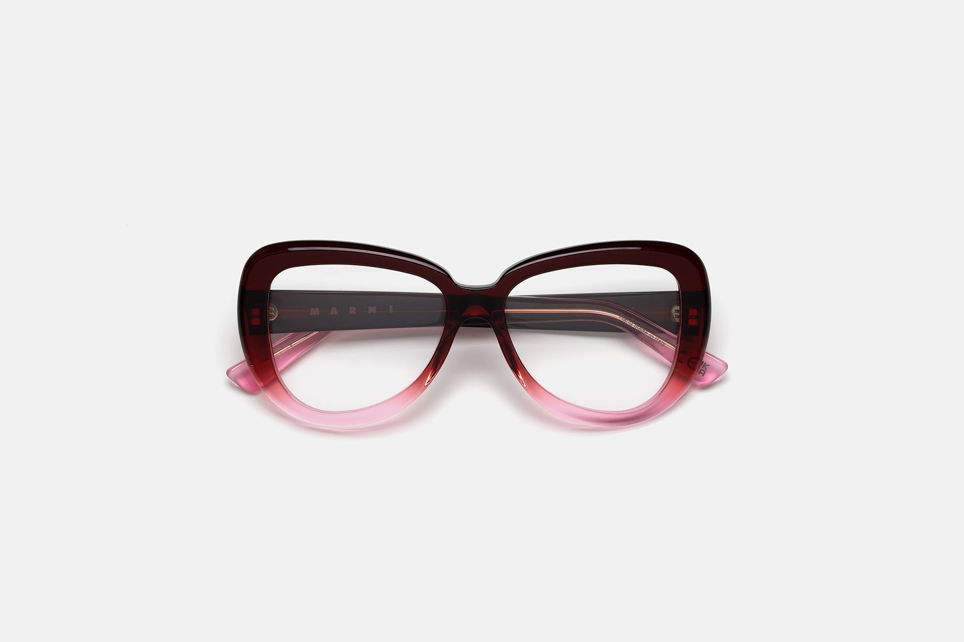 MARNI Elephant Island Optical Faded Burgundy