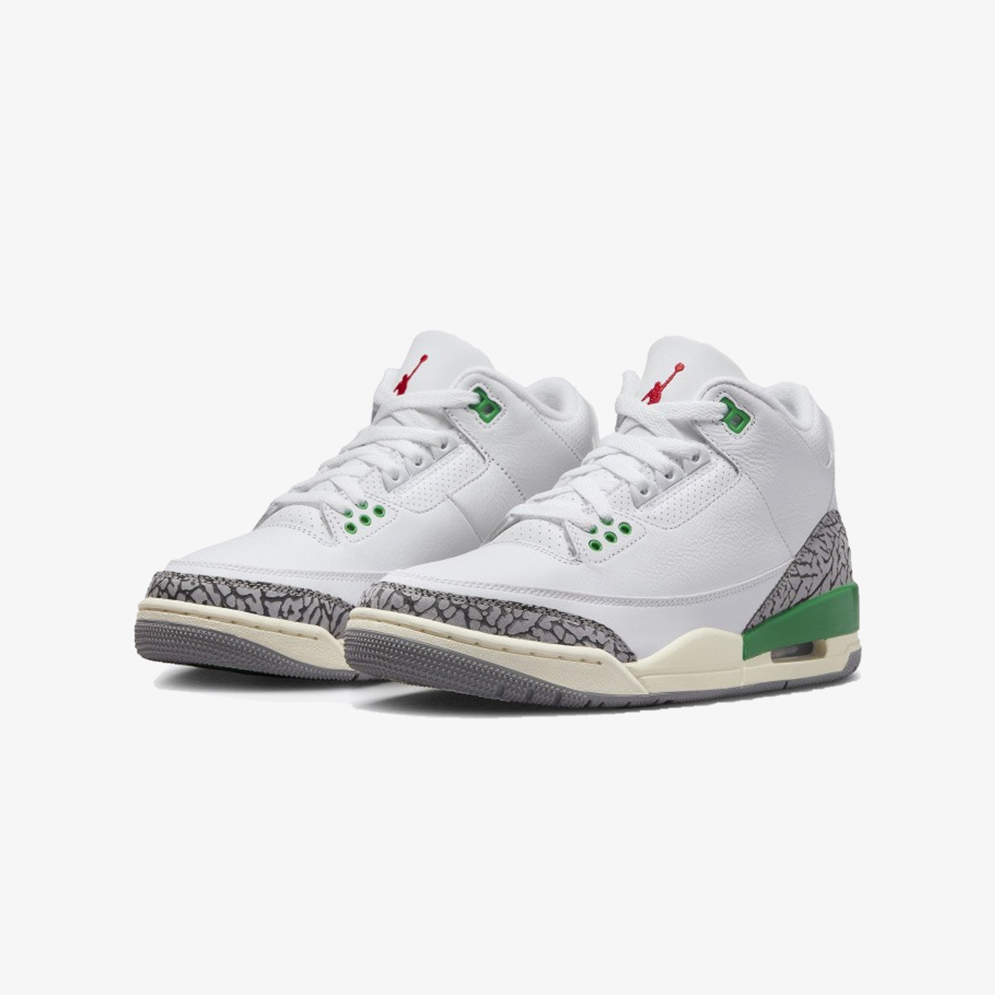 3 retro white – Jordan | AIR JORDAN 3 RETRO { WHITE/VARSITY RED-LUCKY GREEN