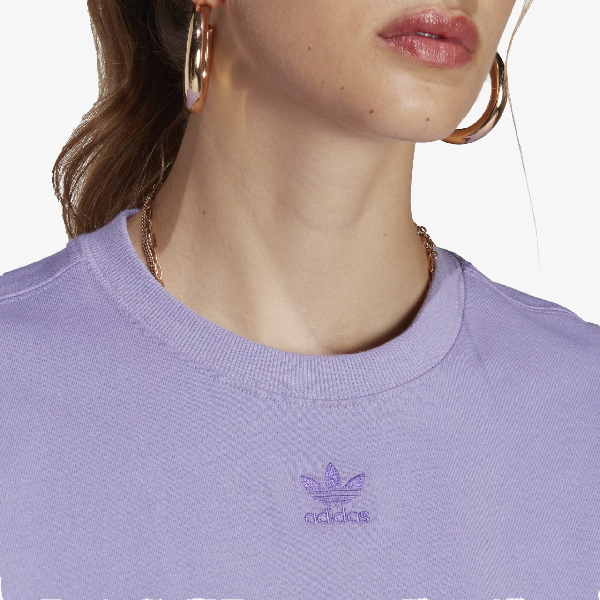Adidas Originals | ADICOLOR ESSENTIALS TEE { MAGIC LILAC - view 2