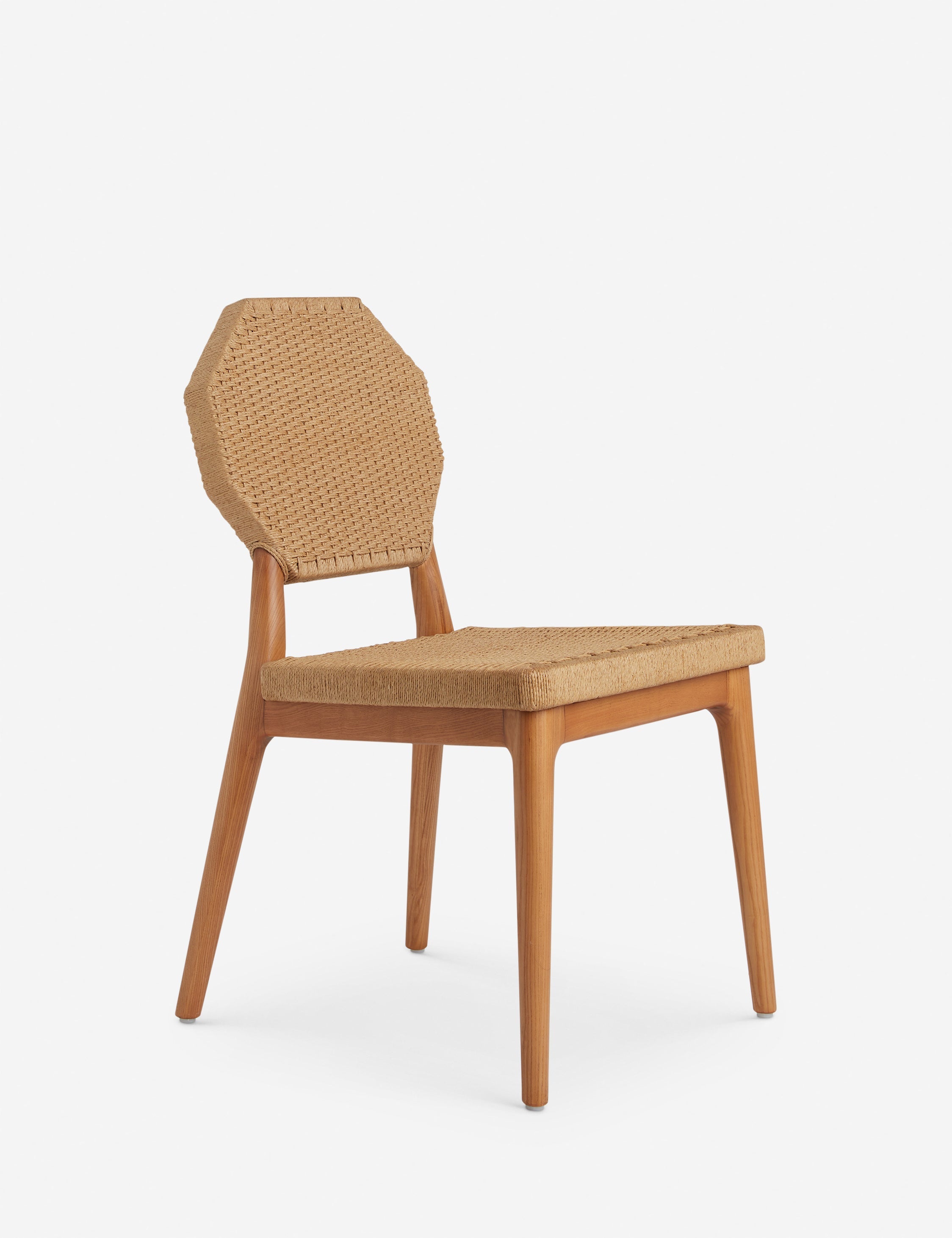 Lulu and Georgia Damia Dining Chair – Natural Weave - view 4