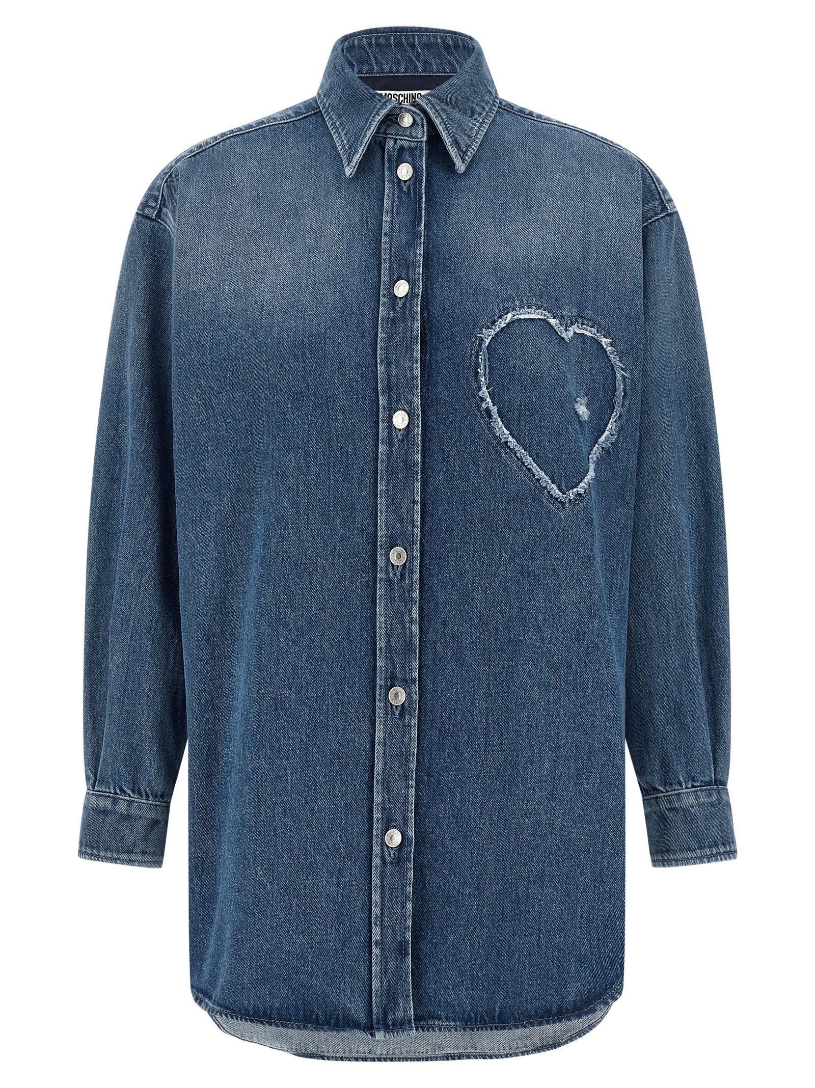 Moschino Heart Shirt – 100% cotton