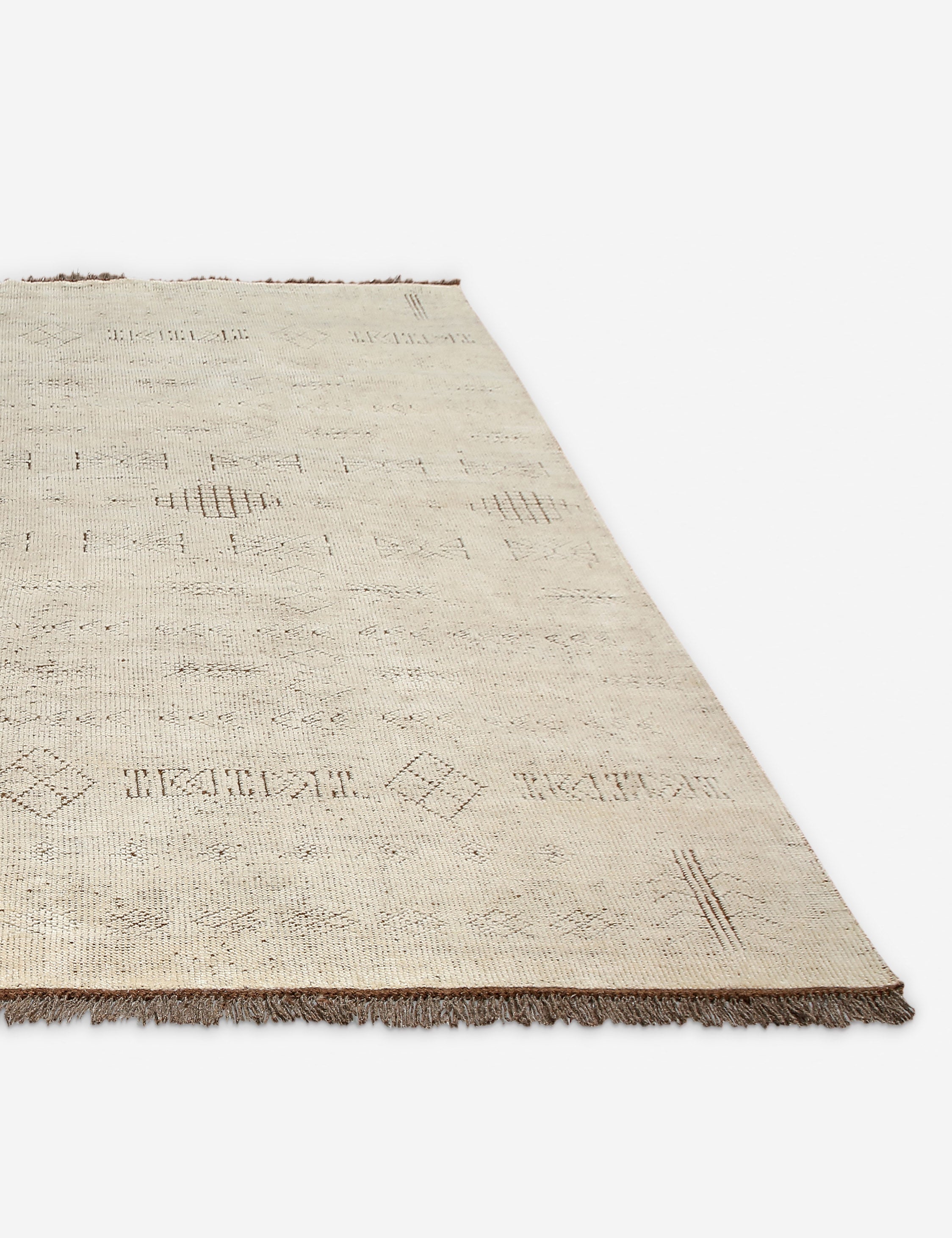 Lulu and Georgia Belgian Hand-Knotted Wool Rug by Button Atelier x Co.House Designs - view 2