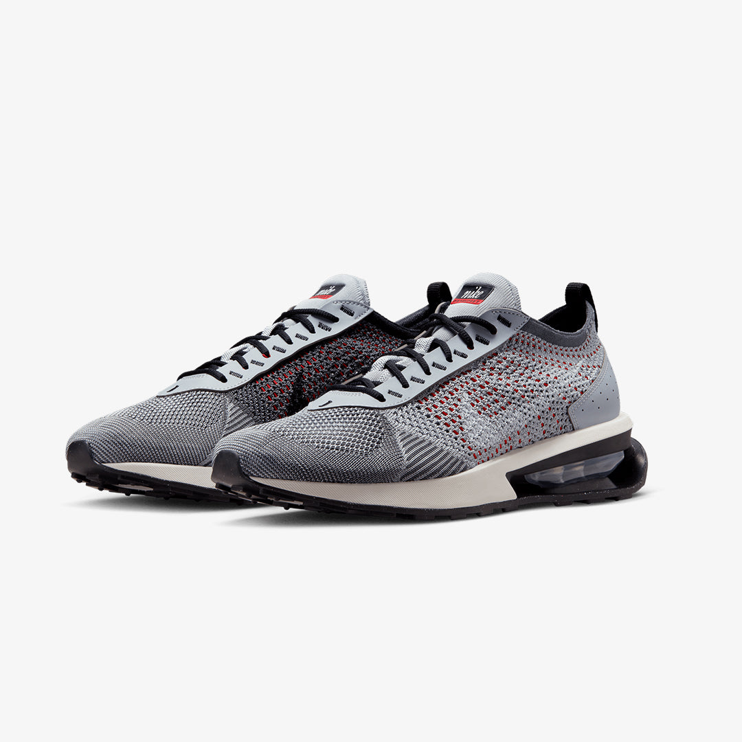 Nike | AIR MAX FLYKNIT RACER { WOLF GREY/WHITE-BLACK-DARK GREY