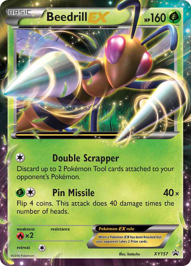Promo xyp-xy157 ultra – Pokémon Beedrill-EX - XY157 - Promo [xyp-XY157] [Ultra]