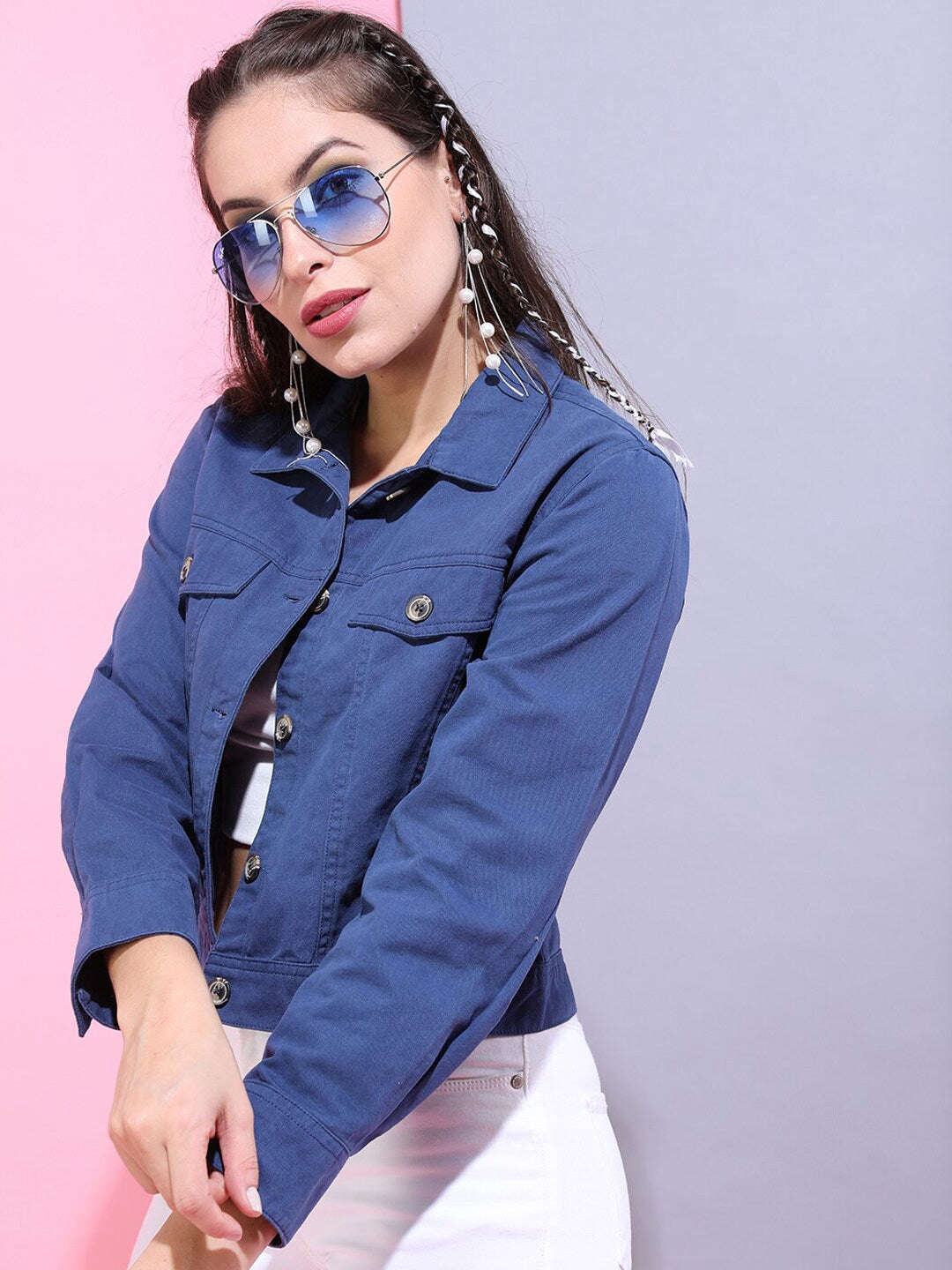 Freehand By The Indian Garage Co Women Trucker Jacket - view 3