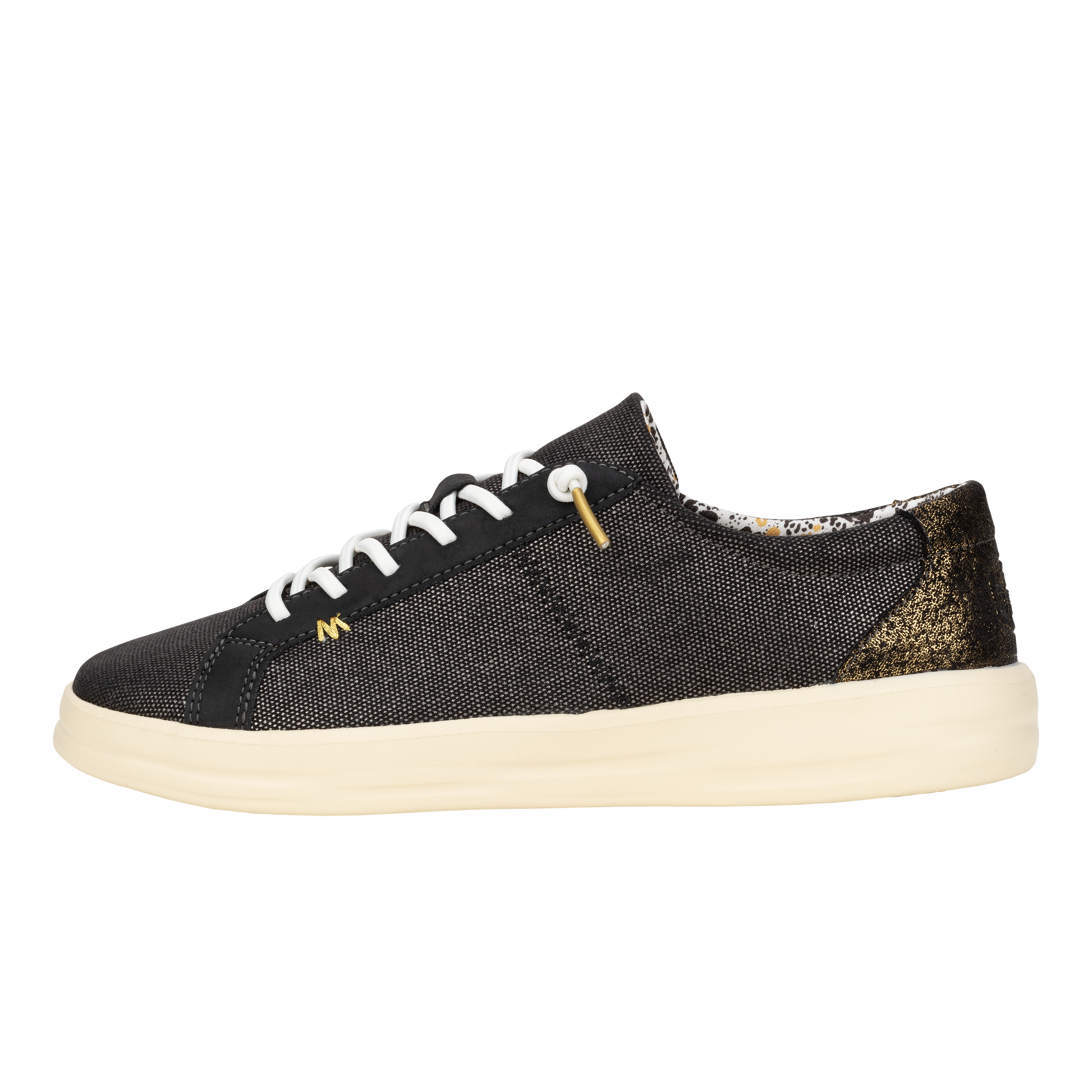 HEYDUDE shoes Karina Shimmer - Black – Women's