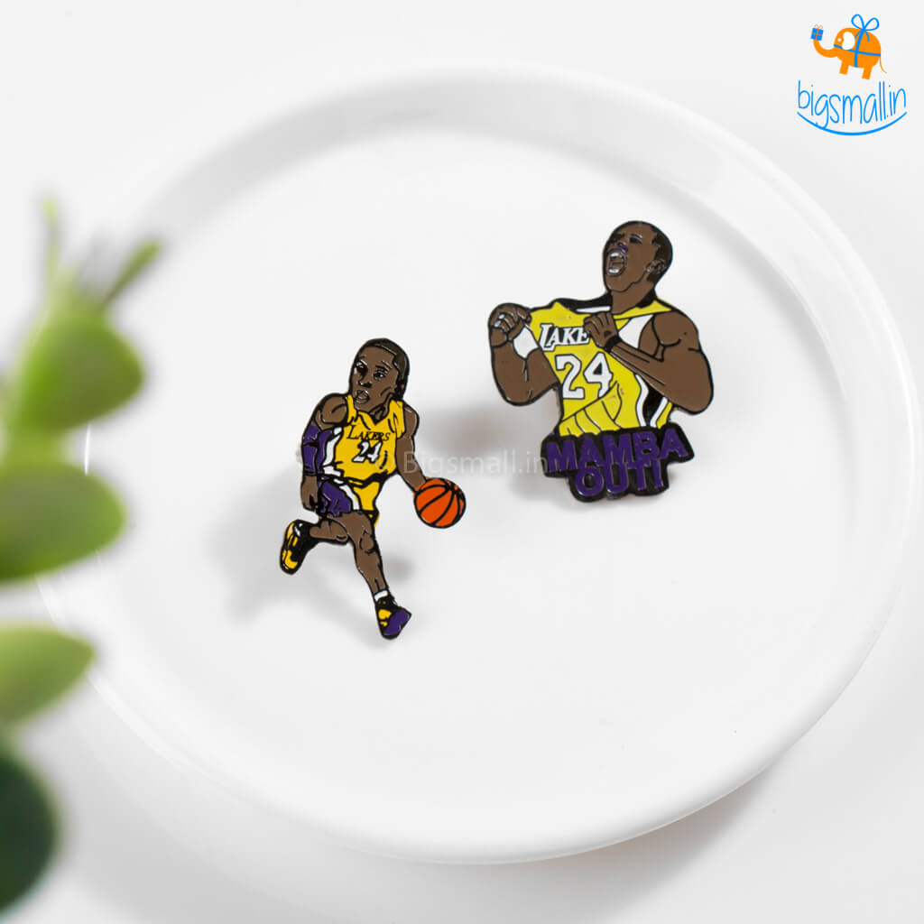 Bigsmall_piu Kobe Bryant Lapel Pins - Set of 2 - view 4