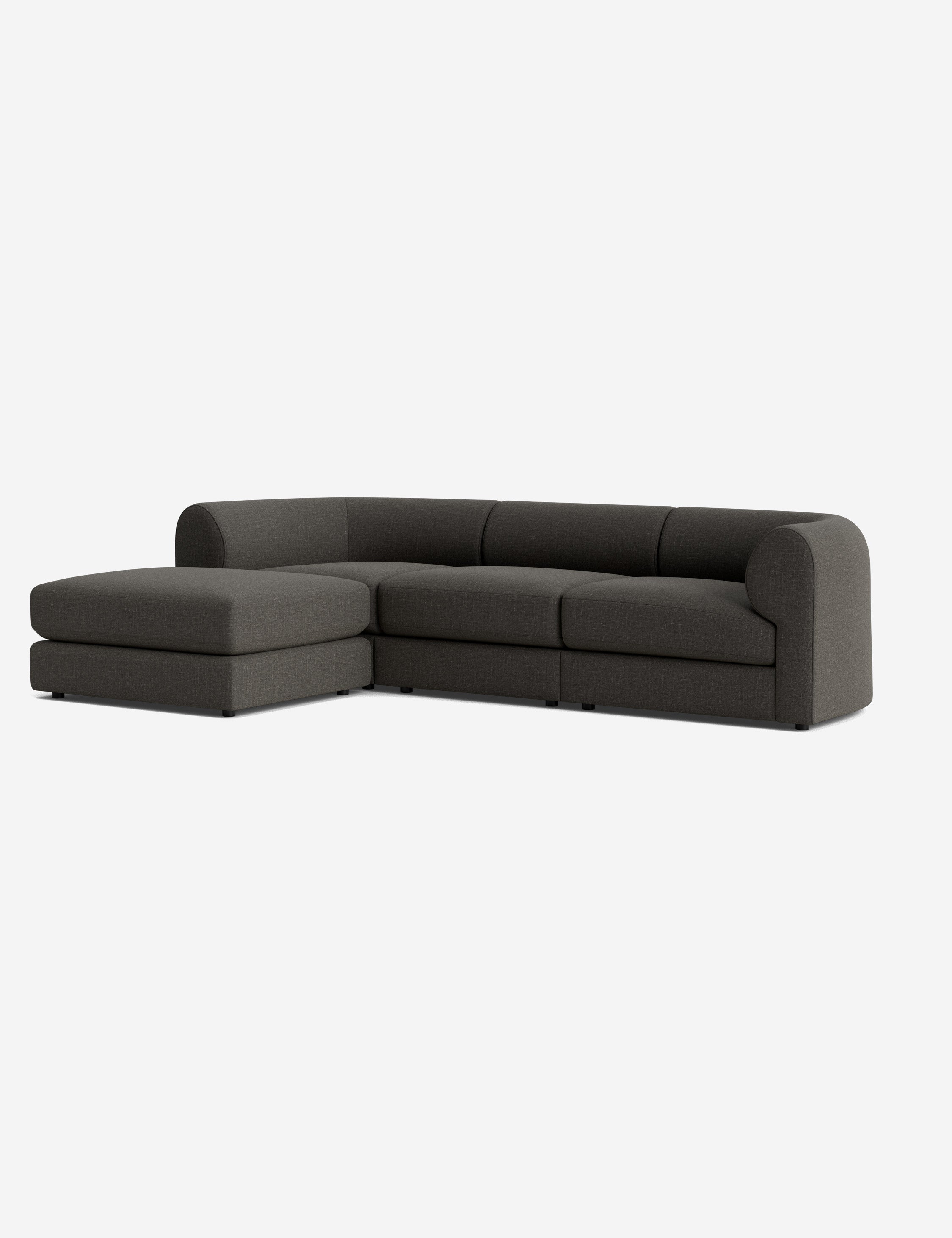 Lulu and Georgia Sergio Modular Sectional Sofa With Ottoman - view 91