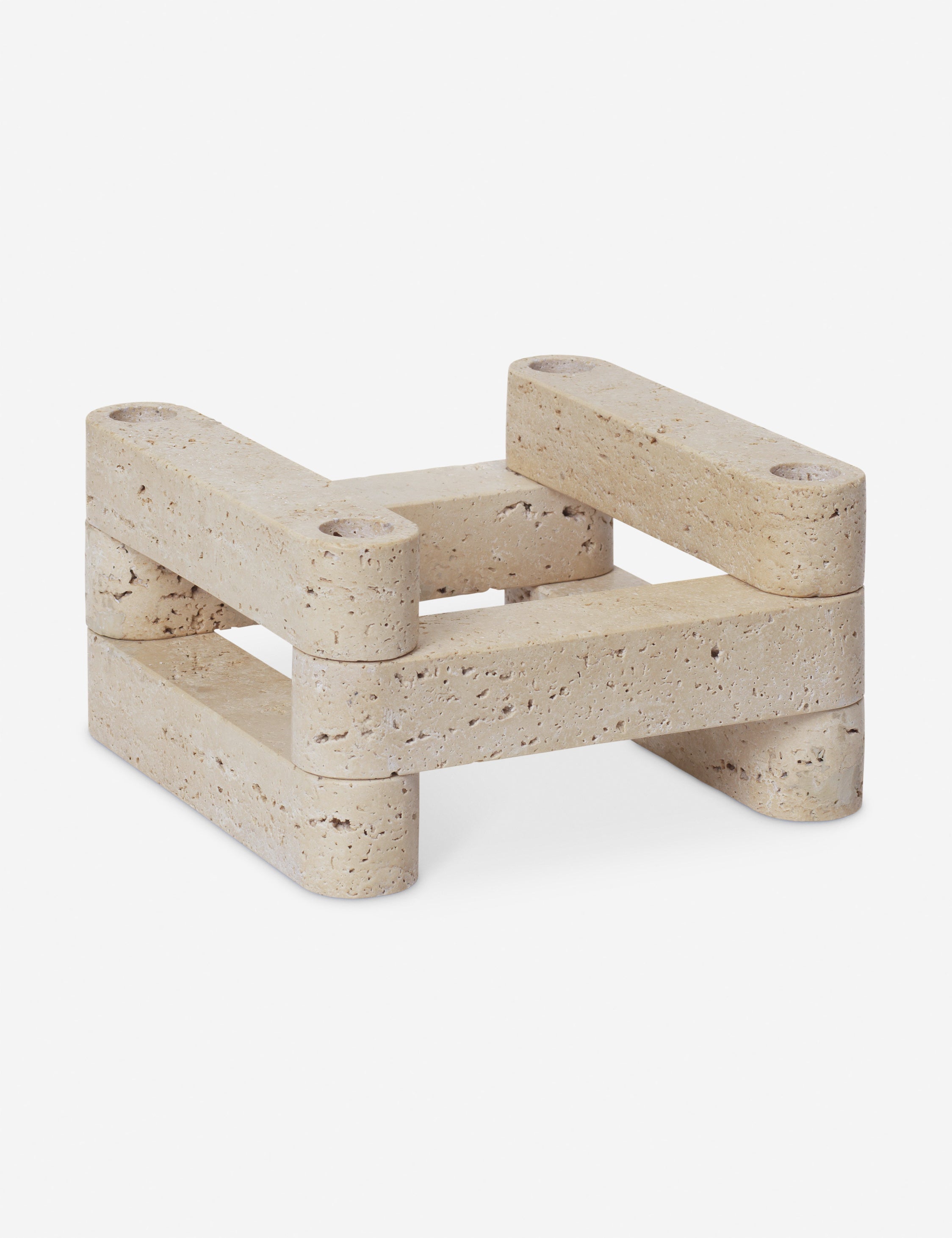 Lulu and Georgia Newel Candle Holder by Ferm Living - view 2