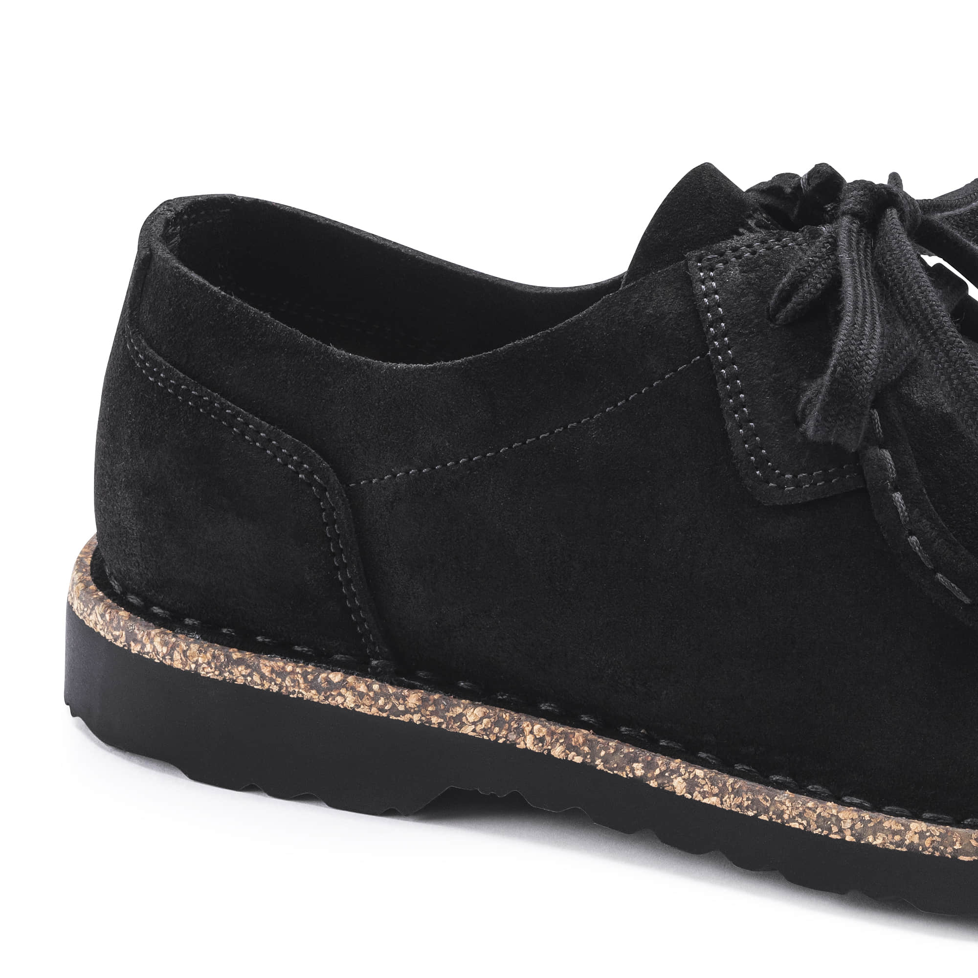 Birkenstock Pasadena III Suede Leather – Black Black - view 5