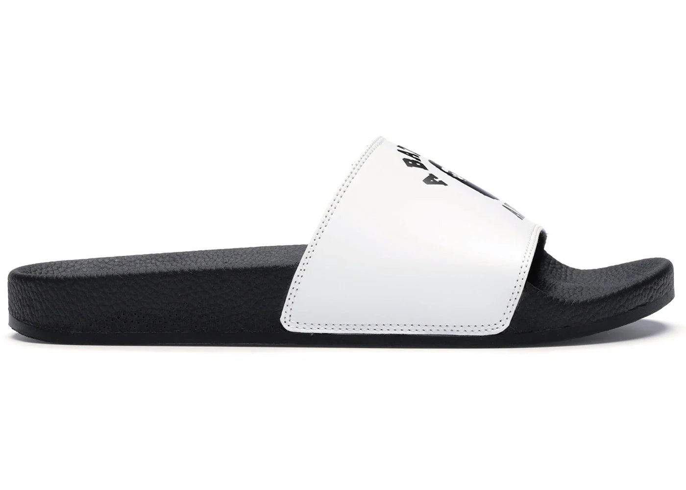 Yeezy A Bathing Ape Bape Slide SS19 College Logo White