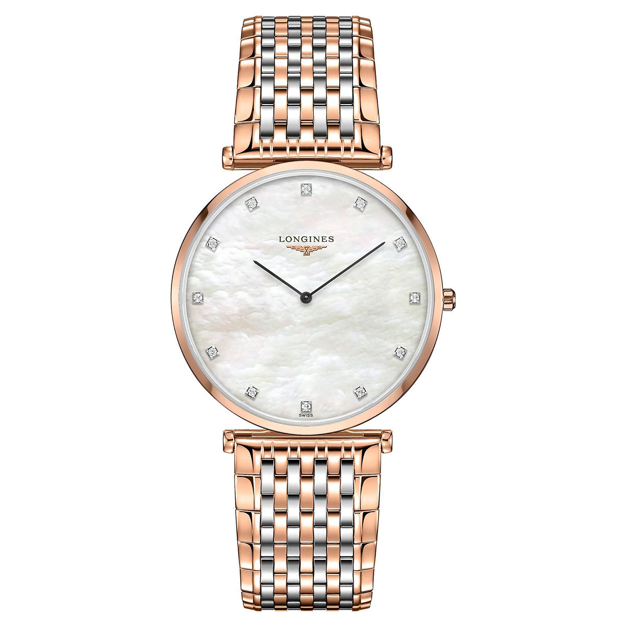 Longines La Grande Classique White Mother-Of-Pearl Dial Women 37mm - view 4
