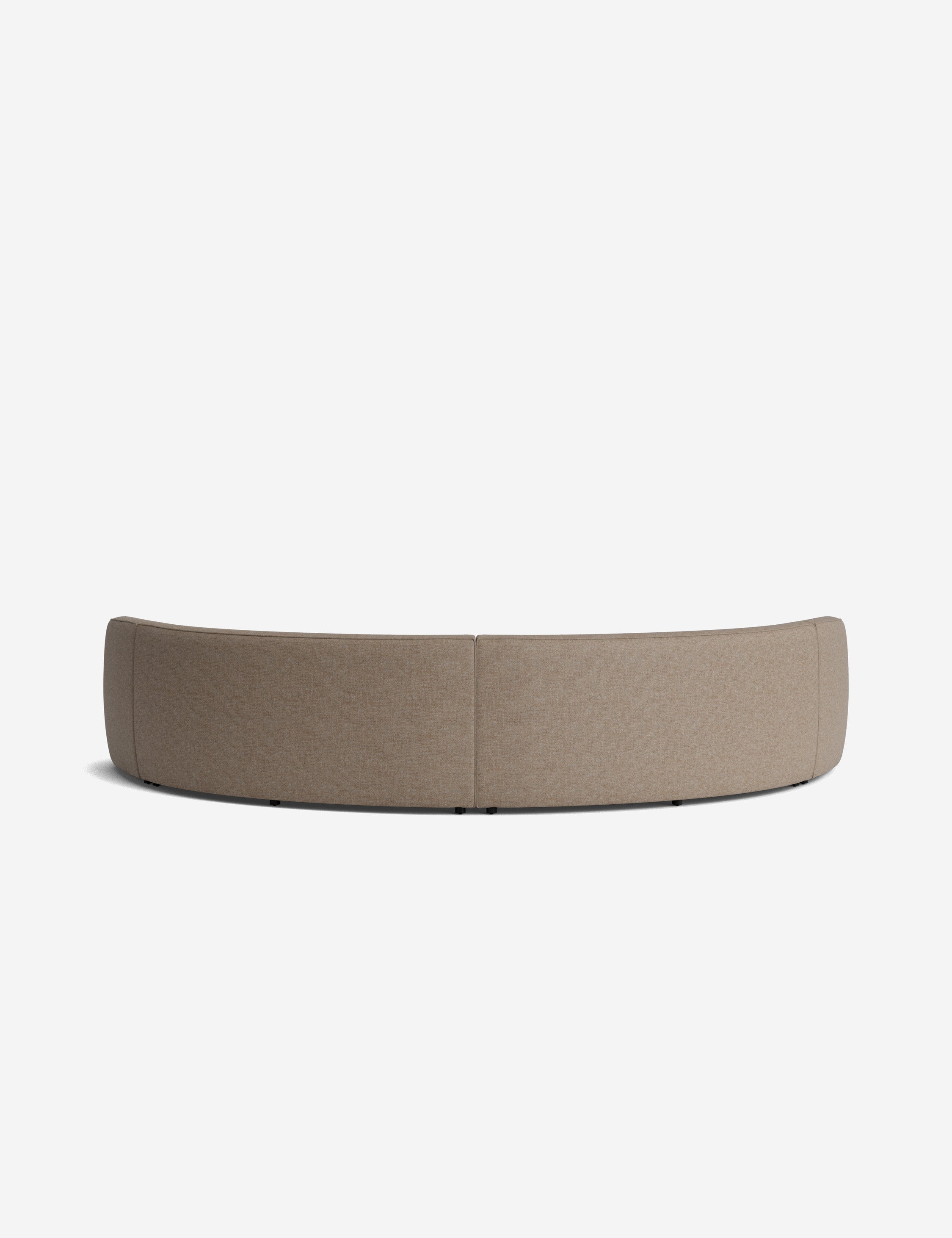 Lulu and Georgia Imada Modular Curved Sectional Sofa - view 135