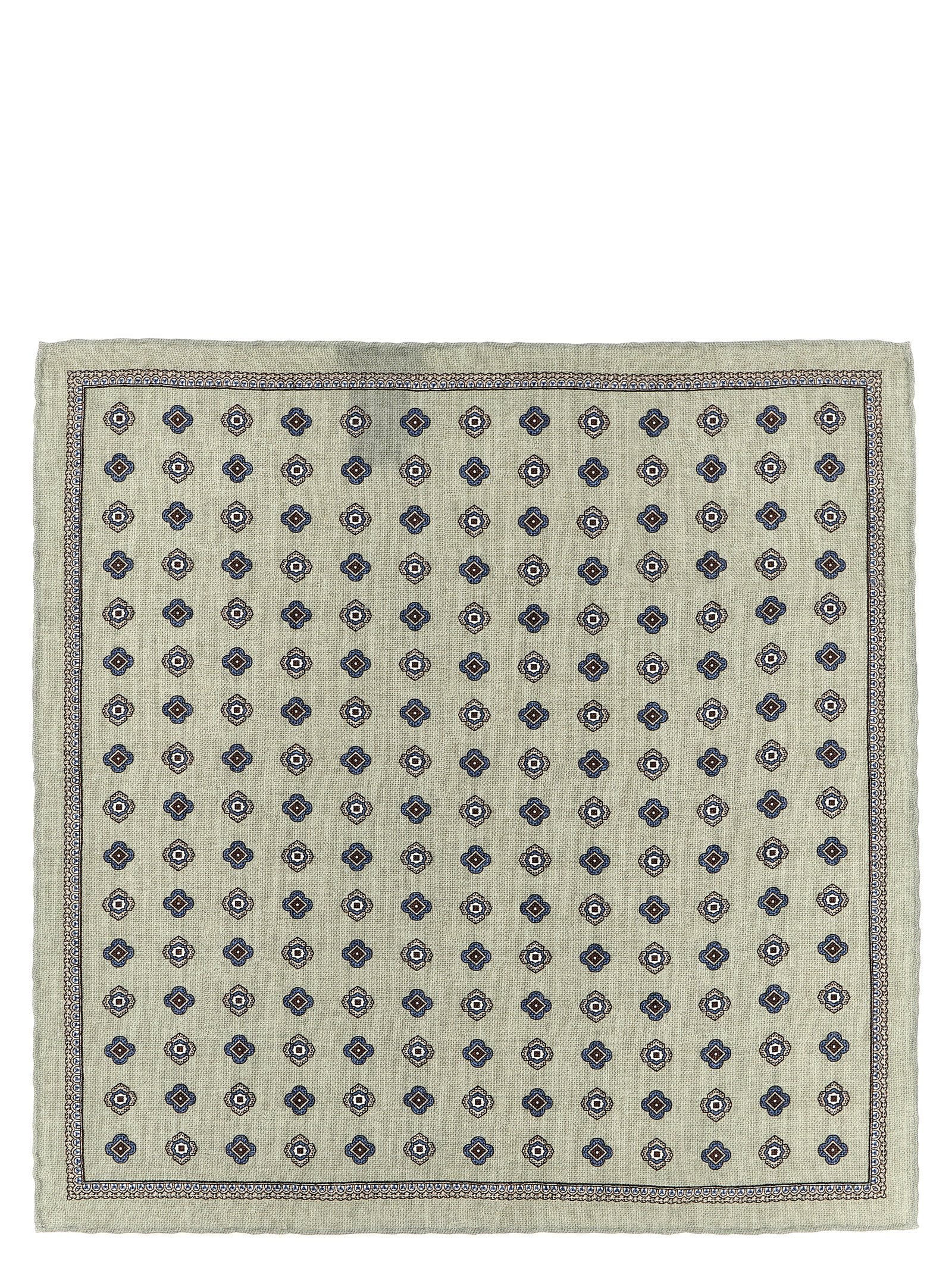 Brunello Cucinelli Double-face Pocket Clutch – 100% silk