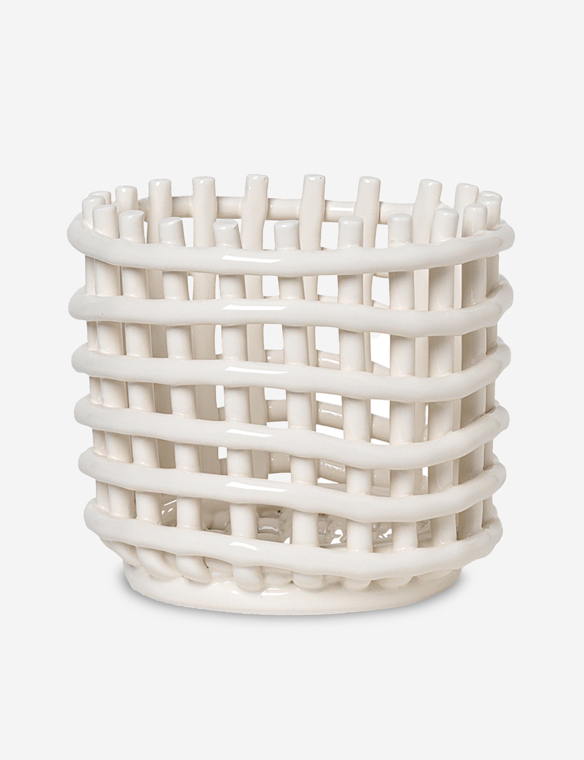 Lulu and Georgia Ceramic Basket by Ferm Living