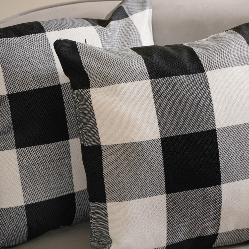 Nestasia Checked Cushion Cover Set of 2 - view 2