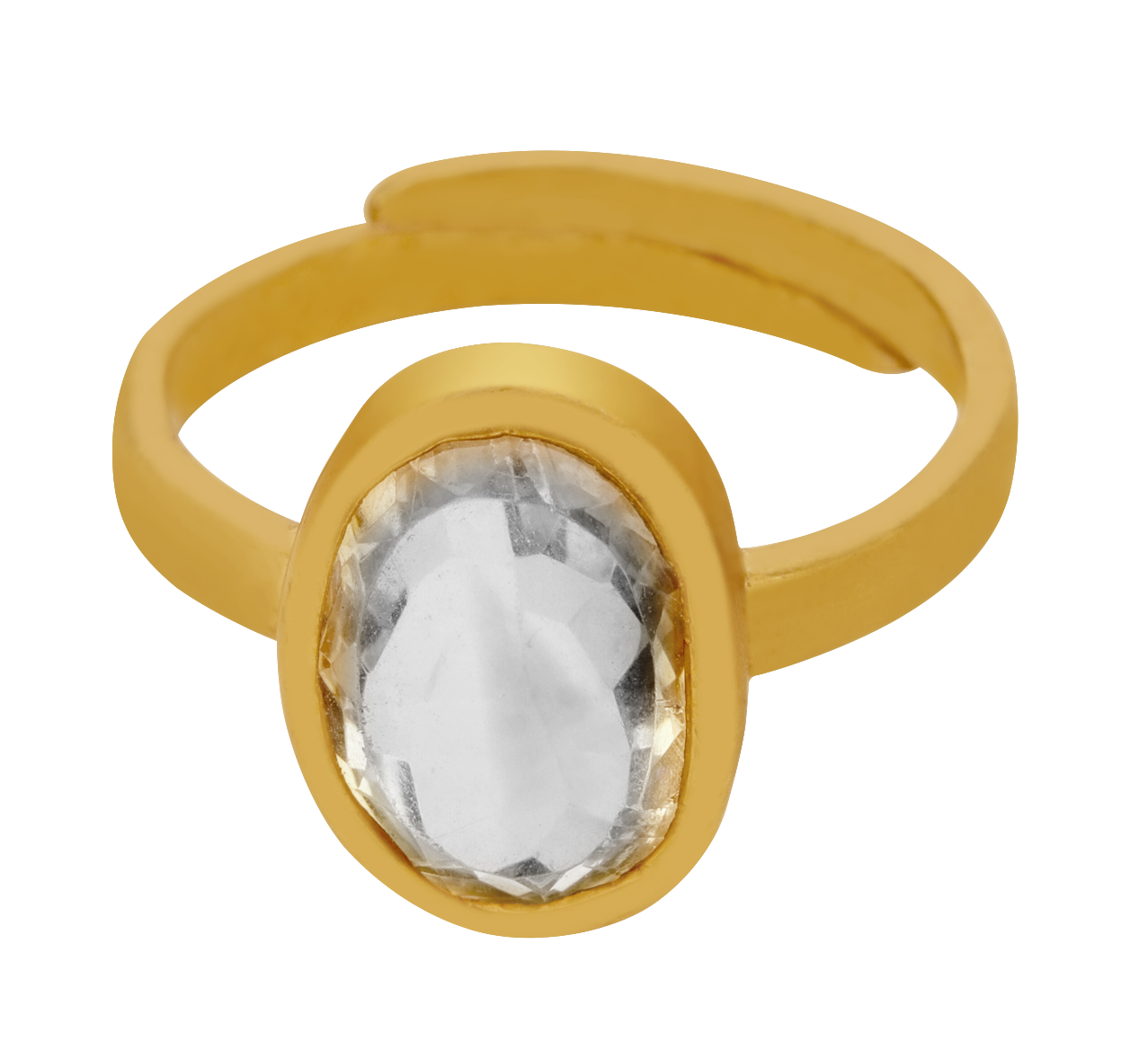 Studio Vaidik Sunehla/ Citrine Ring 5.25 ratti - view 2