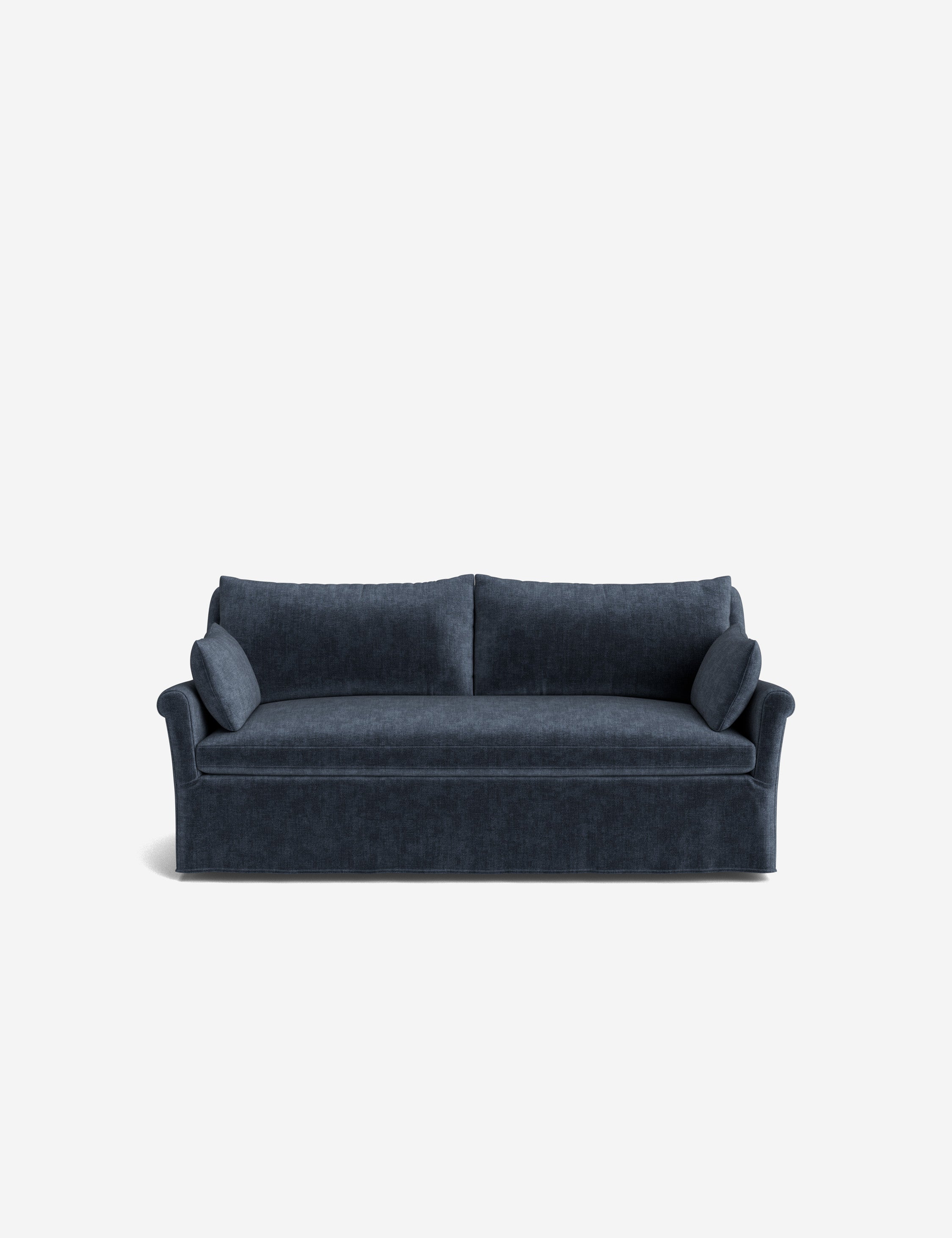 Lulu and Georgia Portola Rolled Arm Slipcover Sofa - view 7