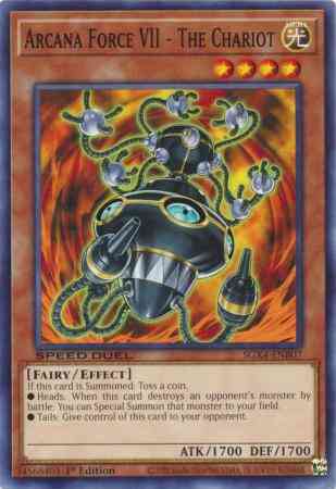 Yu-Gi-Oh! Arcana Force VII - The Chariot - SGX4-ENB07 - Common - 1st Edition