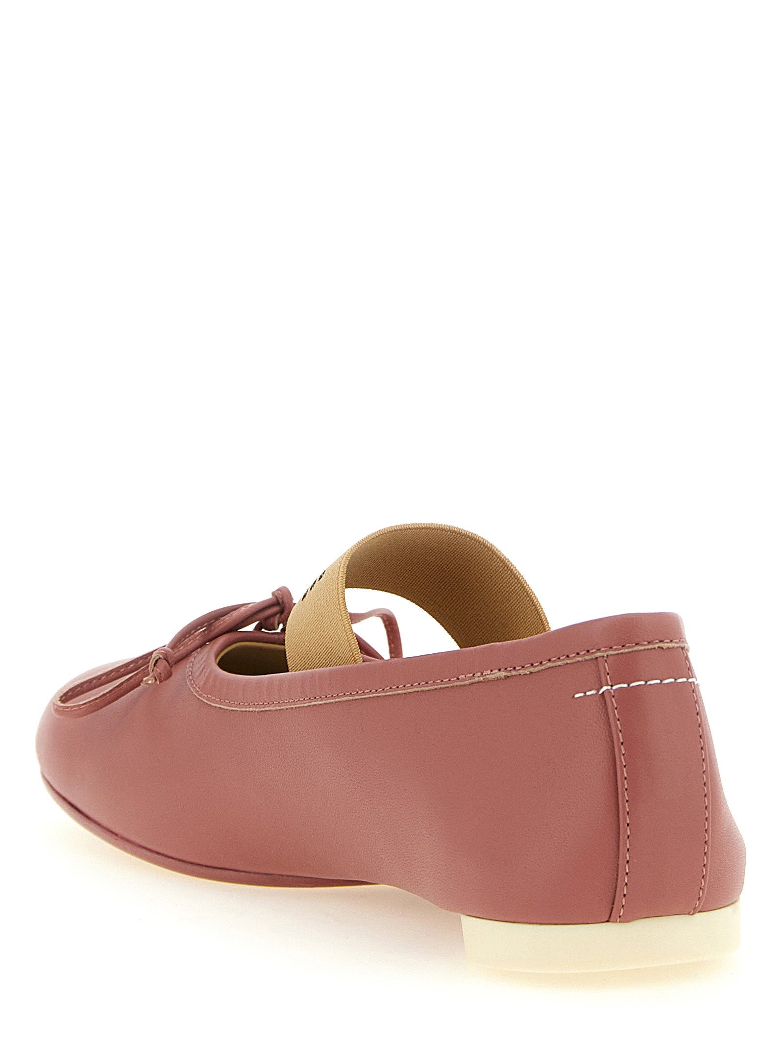 Mm6 Maison Margiela Anatomic Numeric Ballet Flats - view 3