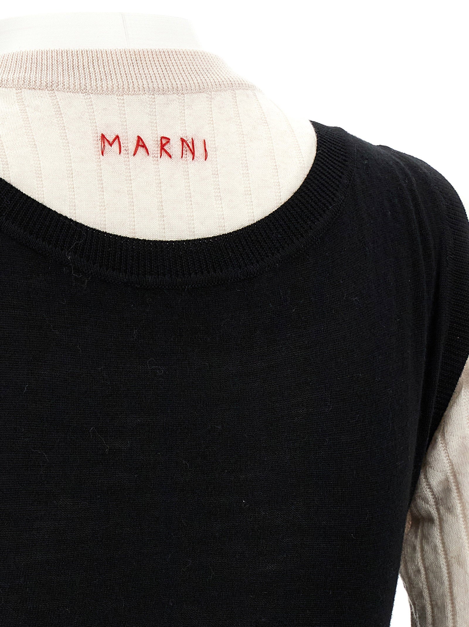 Marni Multi-layered Dress – 100% wool - view 4