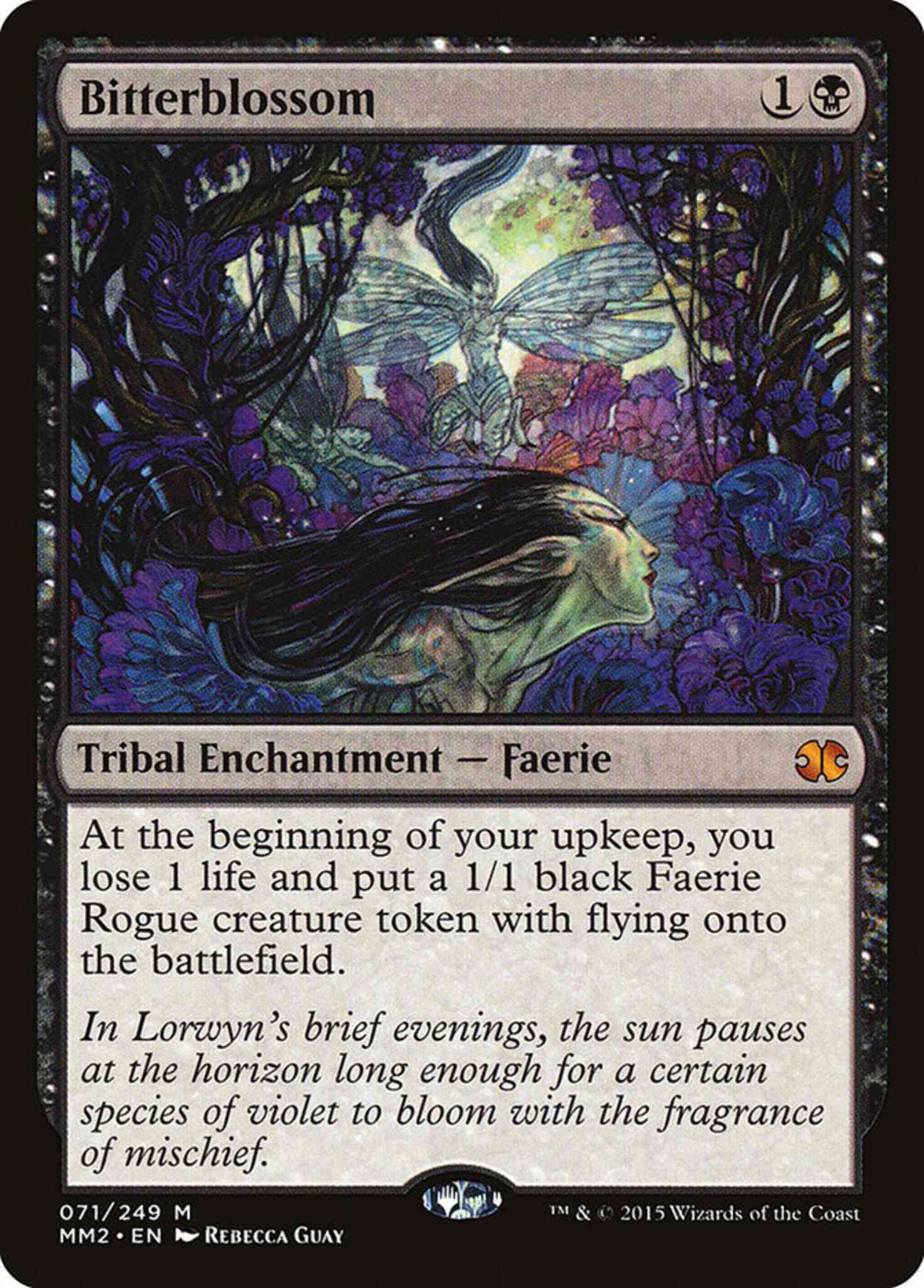 Bitterblossom 71 modern – Magic Bitterblossom [71] [Modern Masters 2015] [Non-Foil]