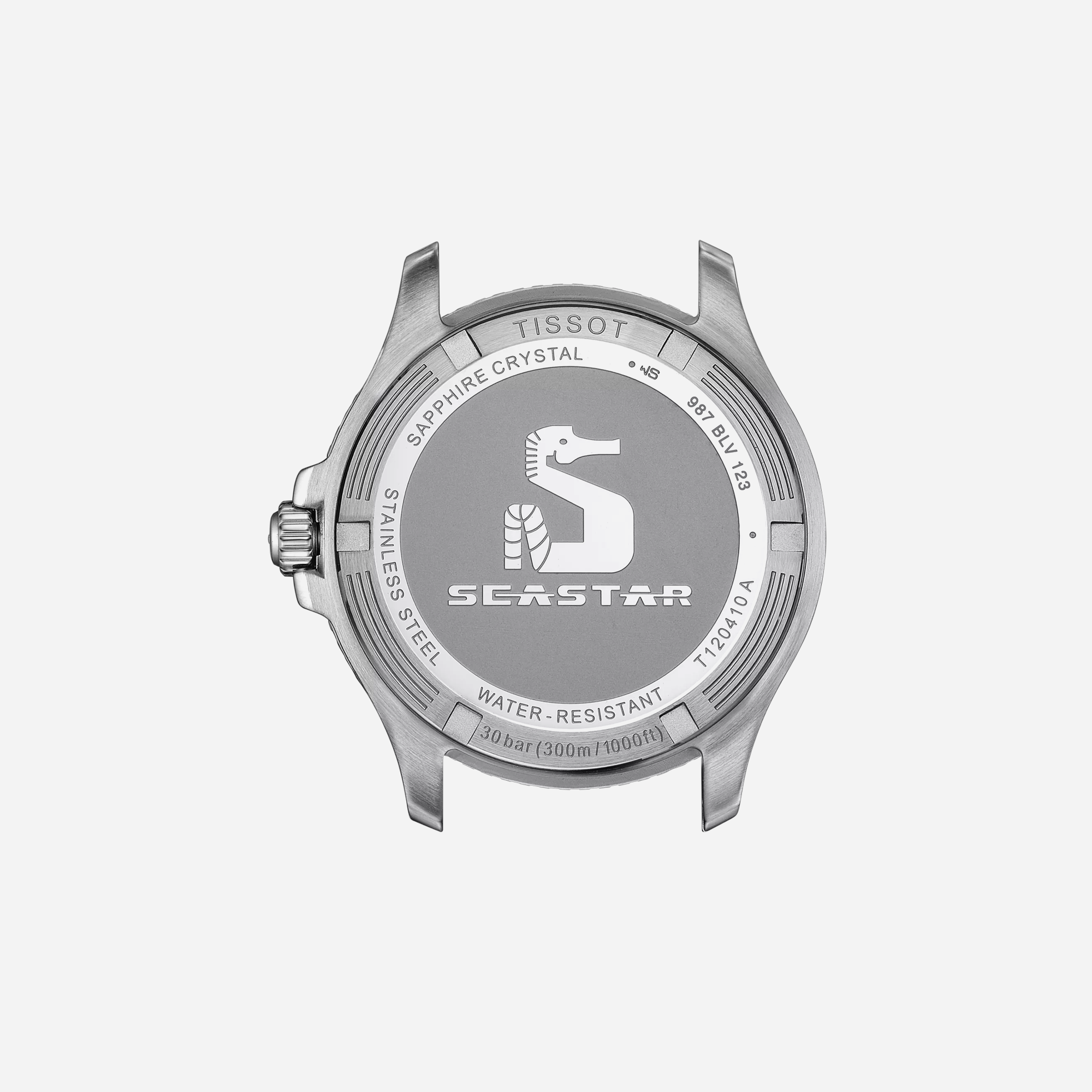 Tissot Seastar 1000 Blue Dial Grey Stainless Steel Bracelet 40mm - view 2