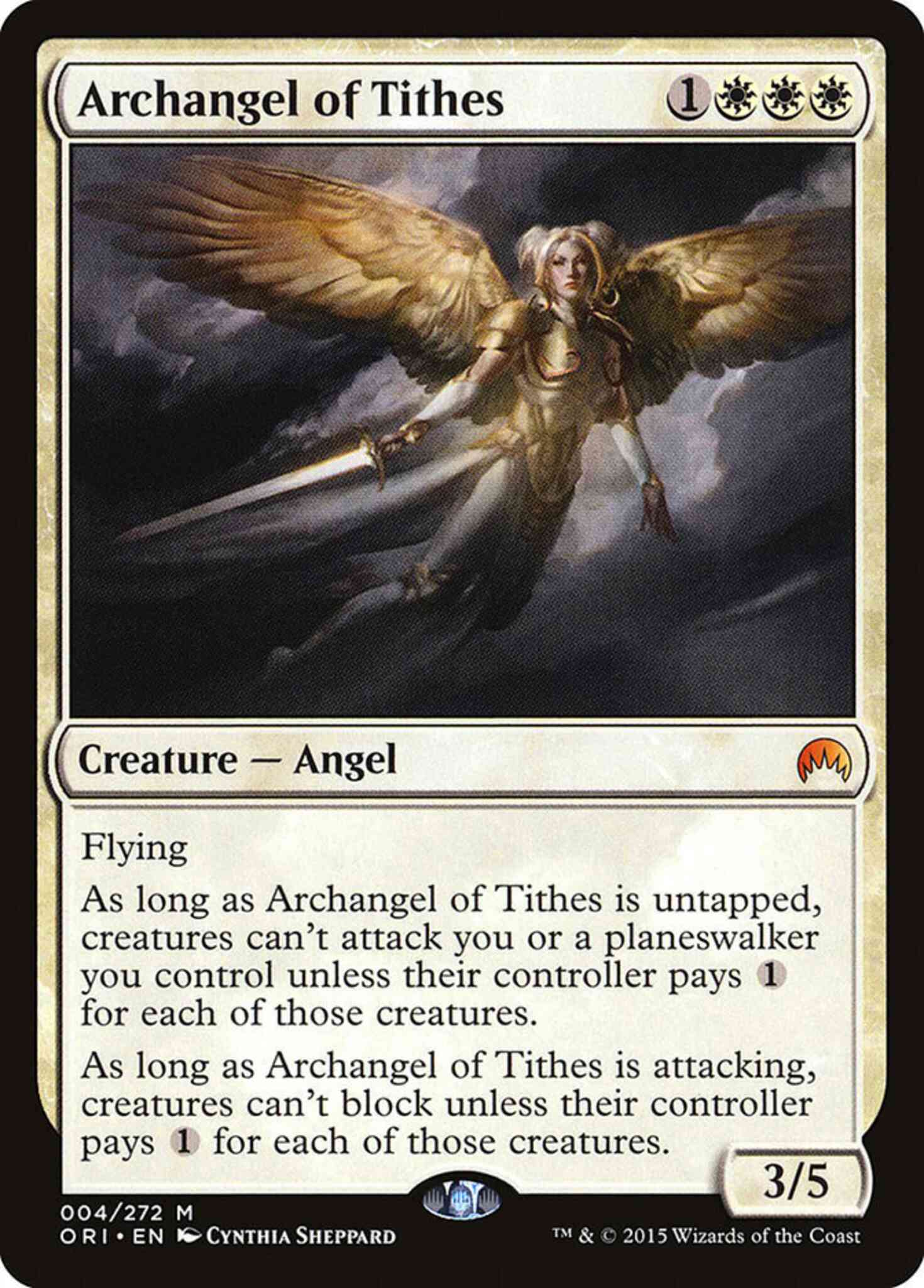 Tithes 4 magic – Archangel of Tithes [4] [Magic Origins] [Non-Foil]