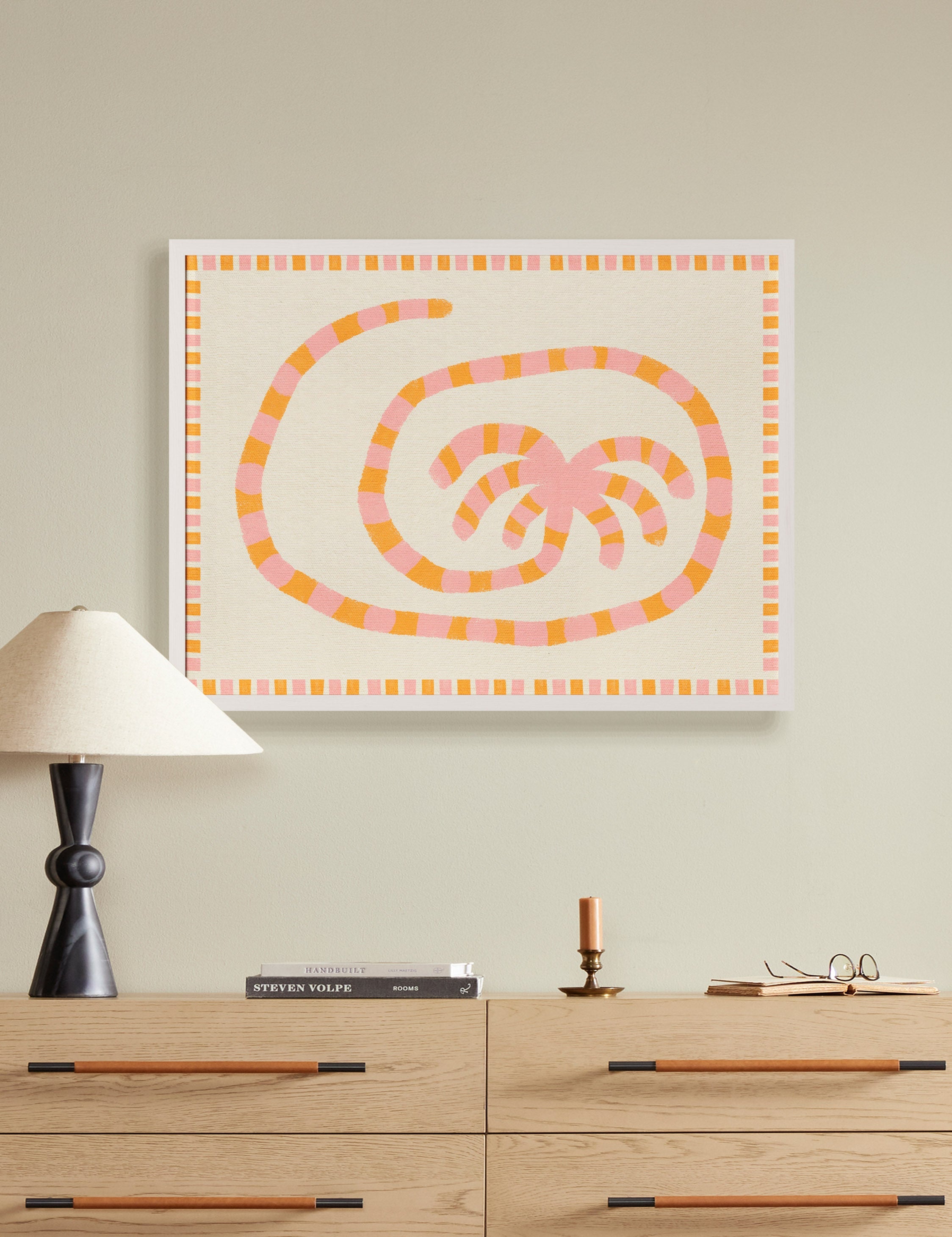 Lulu and Georgia Swirl of Summer Palm by Shatha Al Dafai - view 2