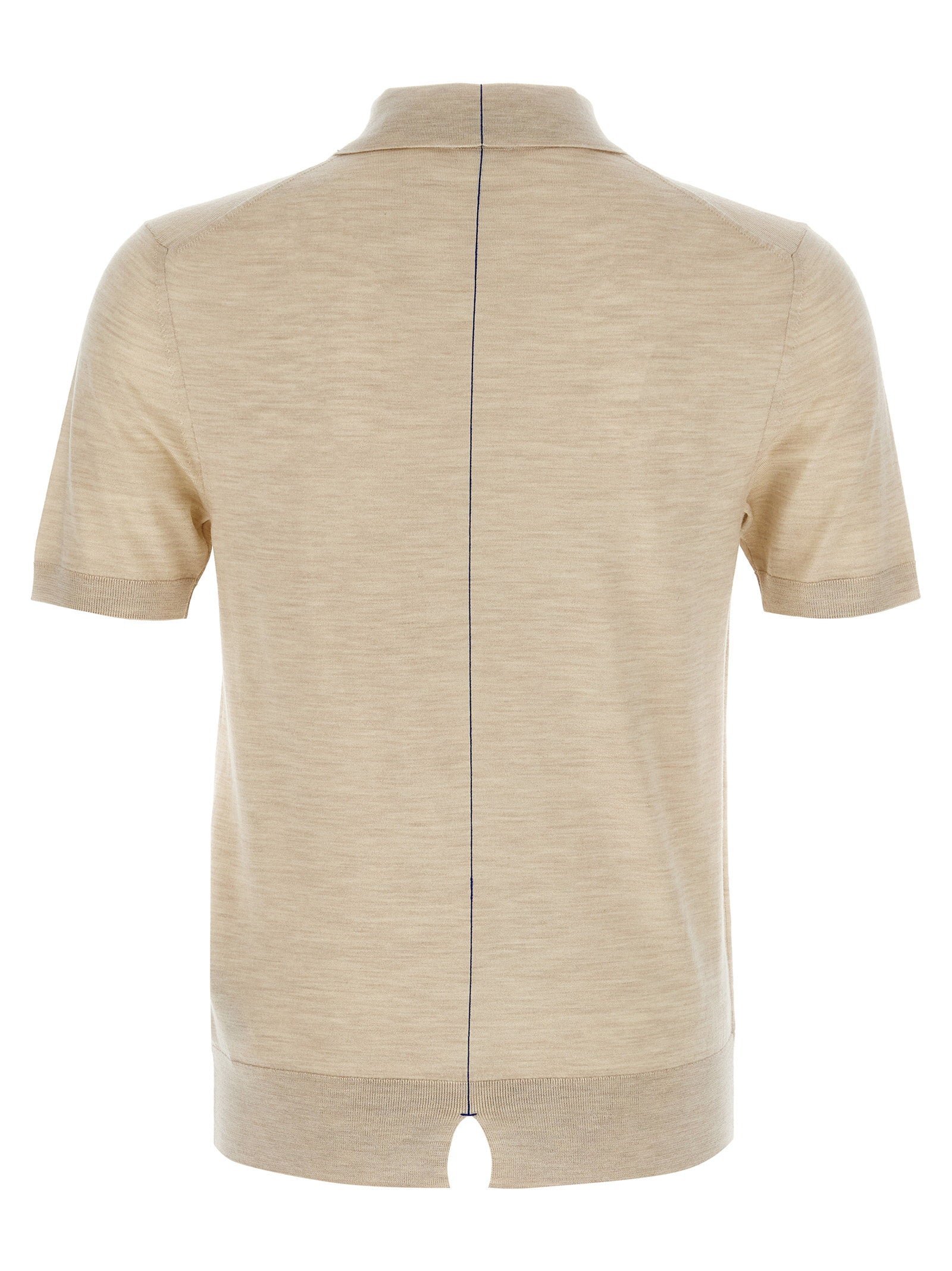 Burberry Wool Polo Shirt – 100% wool - view 2