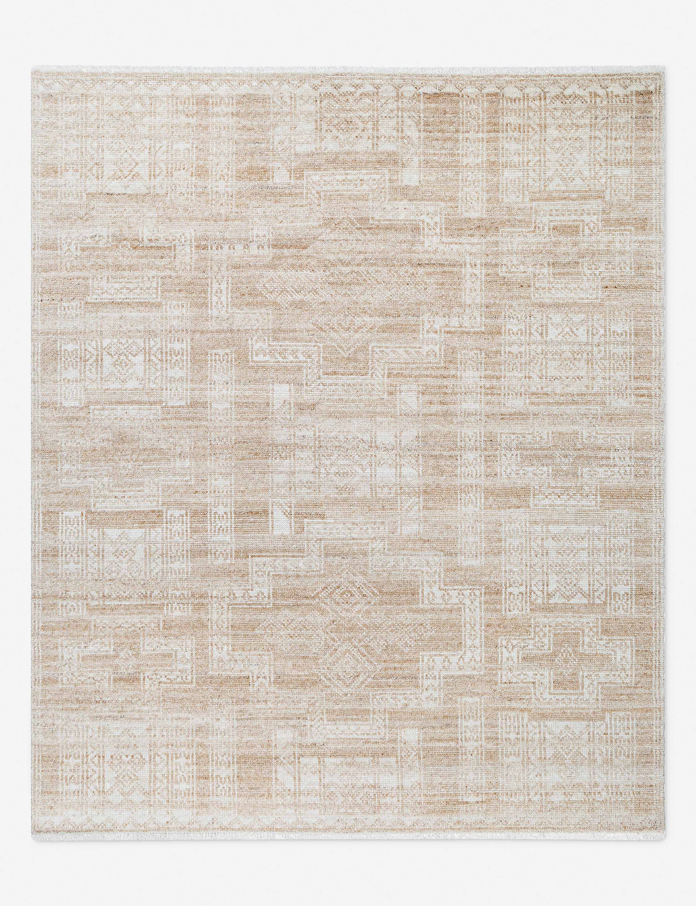 Lulu and Georgia Caylee Hand-Knotted Wool Moroccan-Style Rug